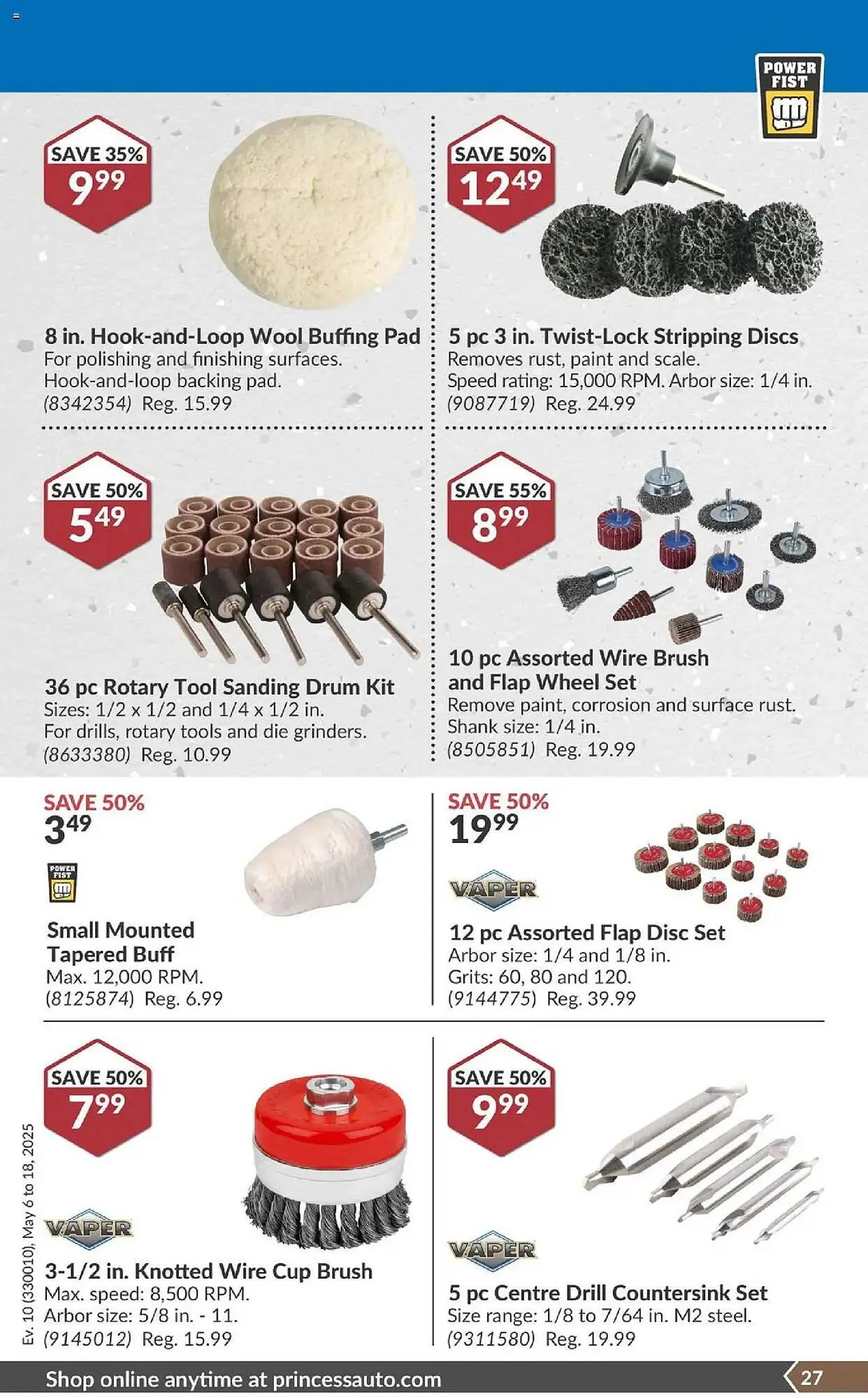 Princess Auto flyer from May 6 to May 18 2025 - flyer page 32