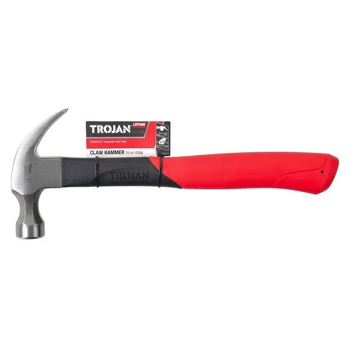 Trojan 16oz 450g Fibreglass Claw Hammer