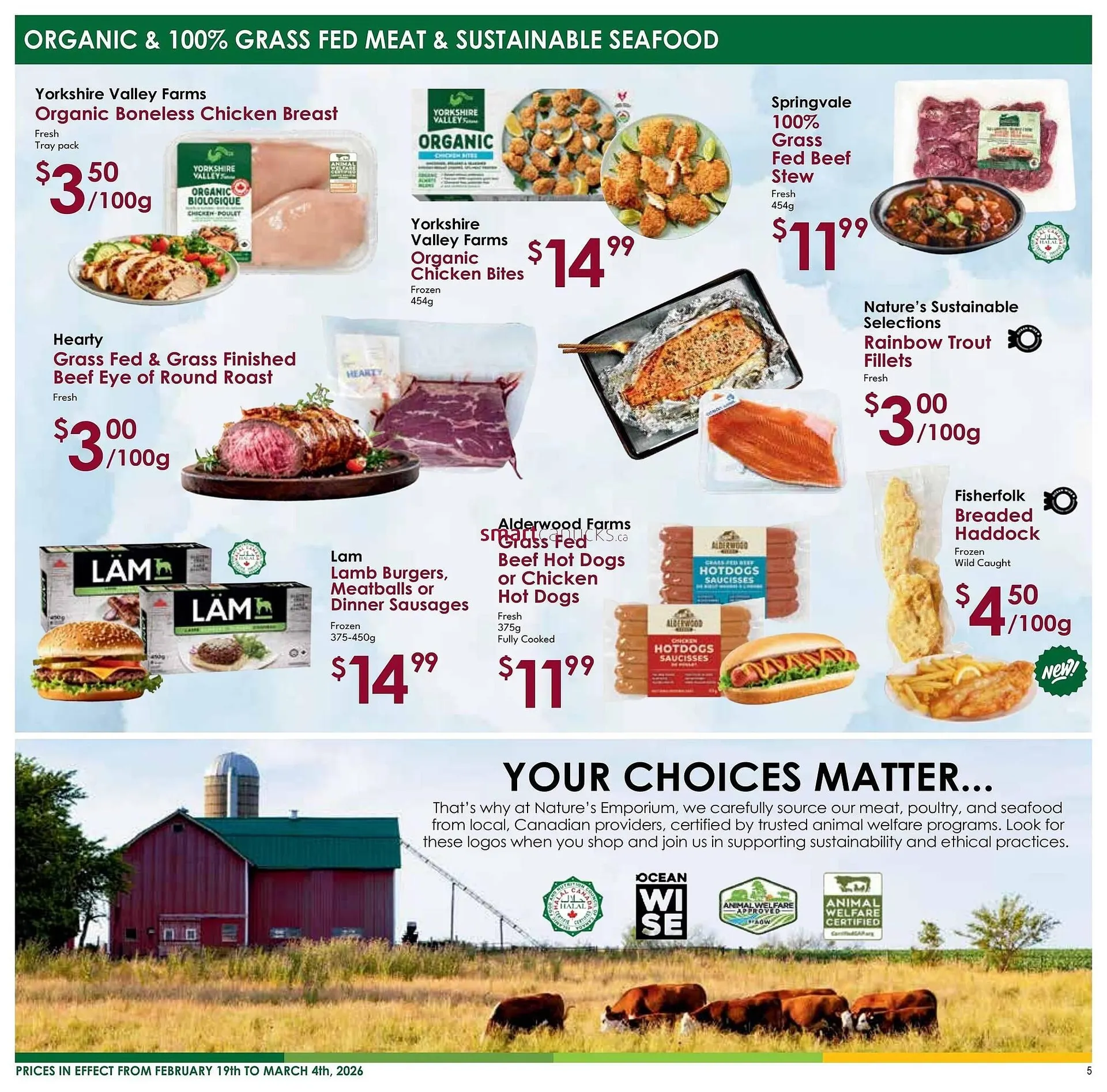 Nature's Emporium flyer from February 19 to March 5 2026 - flyer page 5