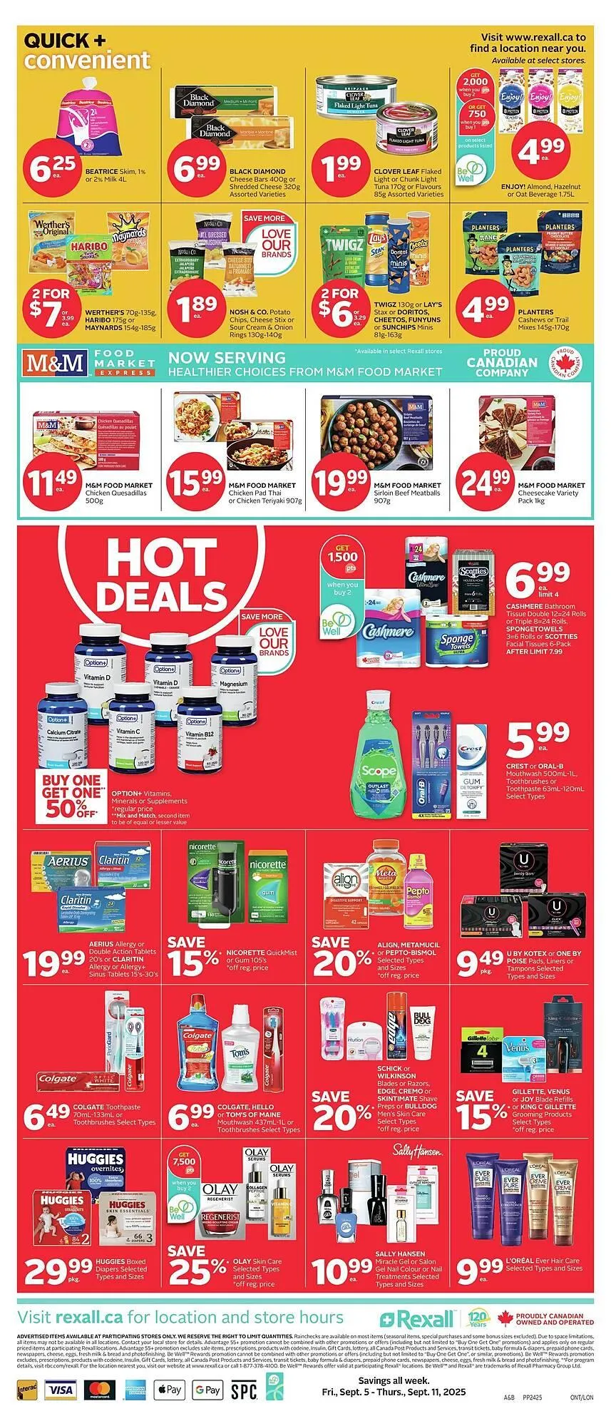 Rexall flyer from September 4 to September 11 2025 - flyer page 2