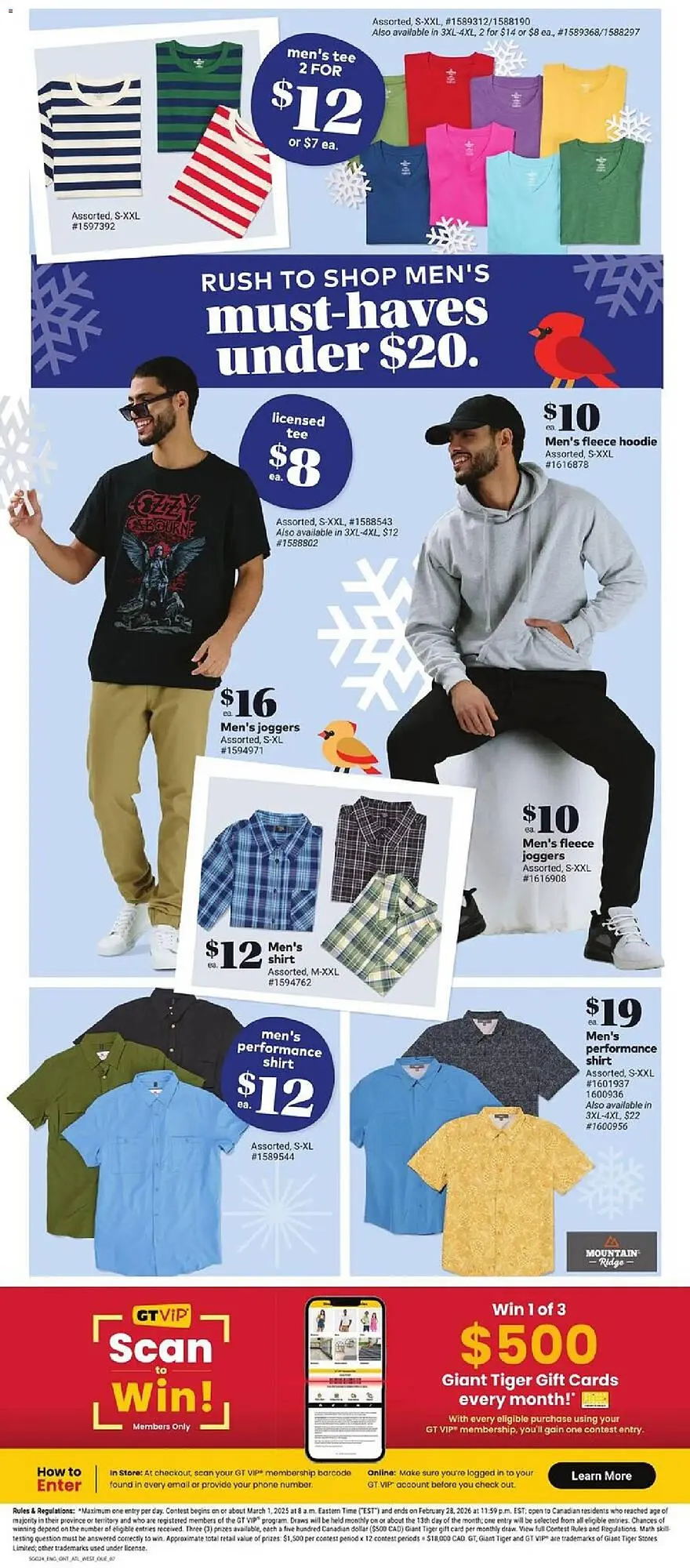 Giant Tiger flyer from January 14 to January 20 2026 - flyer page 9