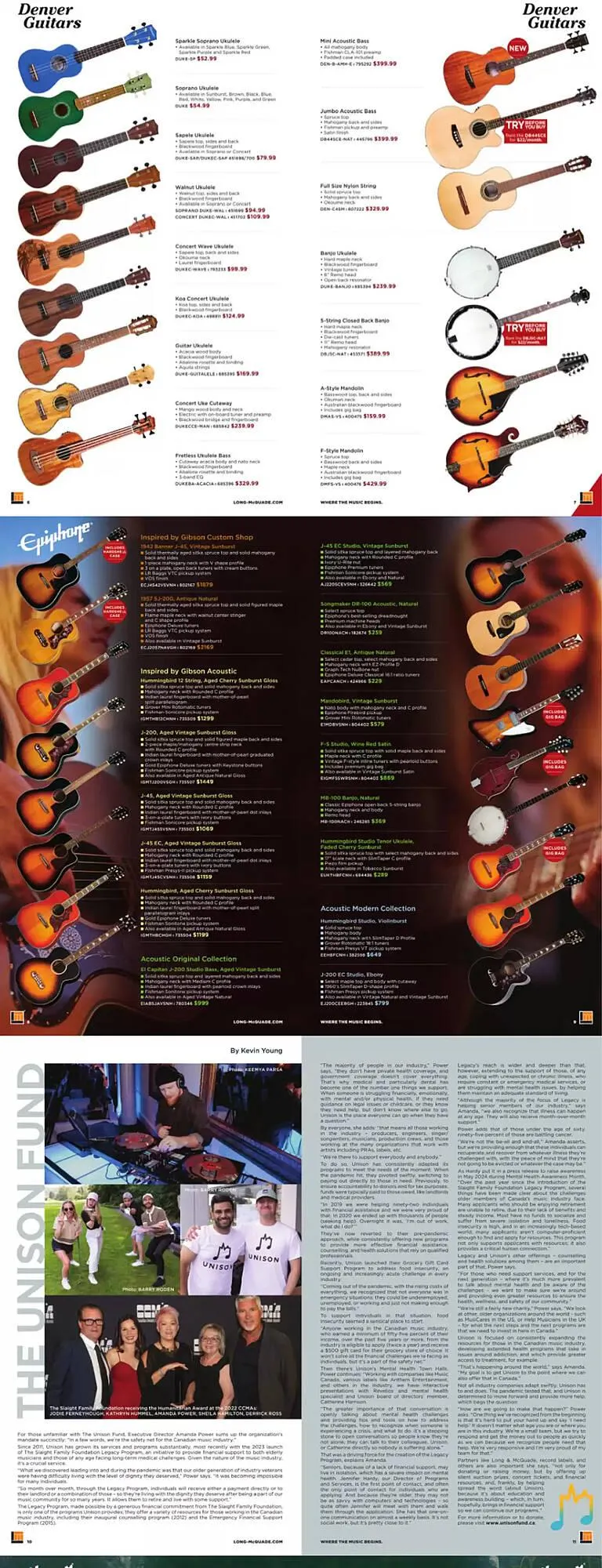 Long & McQuade flyer from September 30 to July 1 2025 - flyer page 2