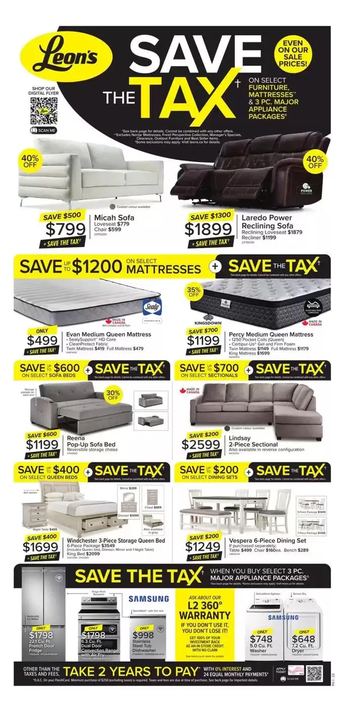 Top deals and discounts from January 23 to February 12 2025 - flyer page 1
