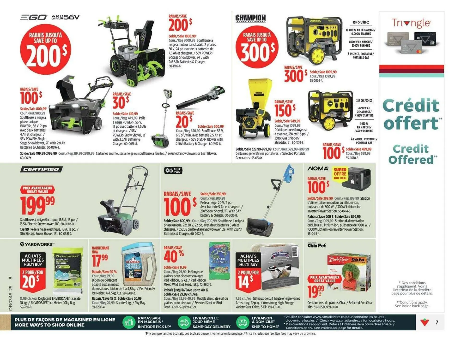Canadian Tire flyer from October 30 to December 5 2025 - flyer page 9