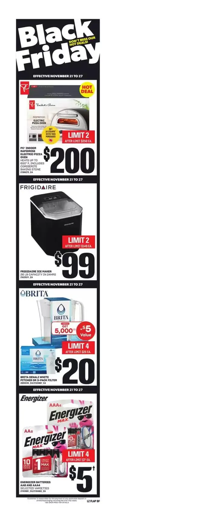 Exclusive deals for our customers from November 21 to November 27 2024 - flyer page 7