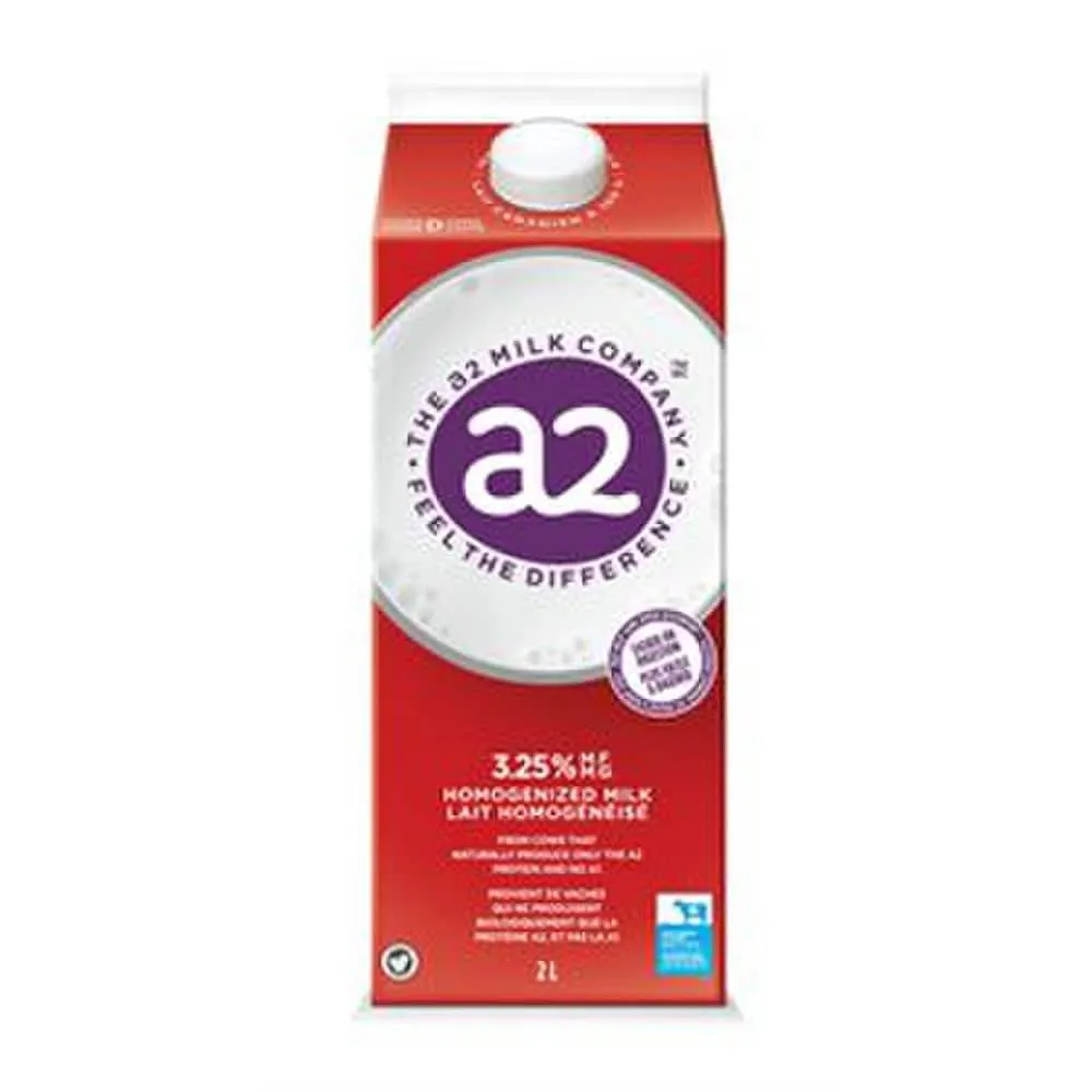 A2 Milk A2 Milk 3.25% Homogenized 2 L