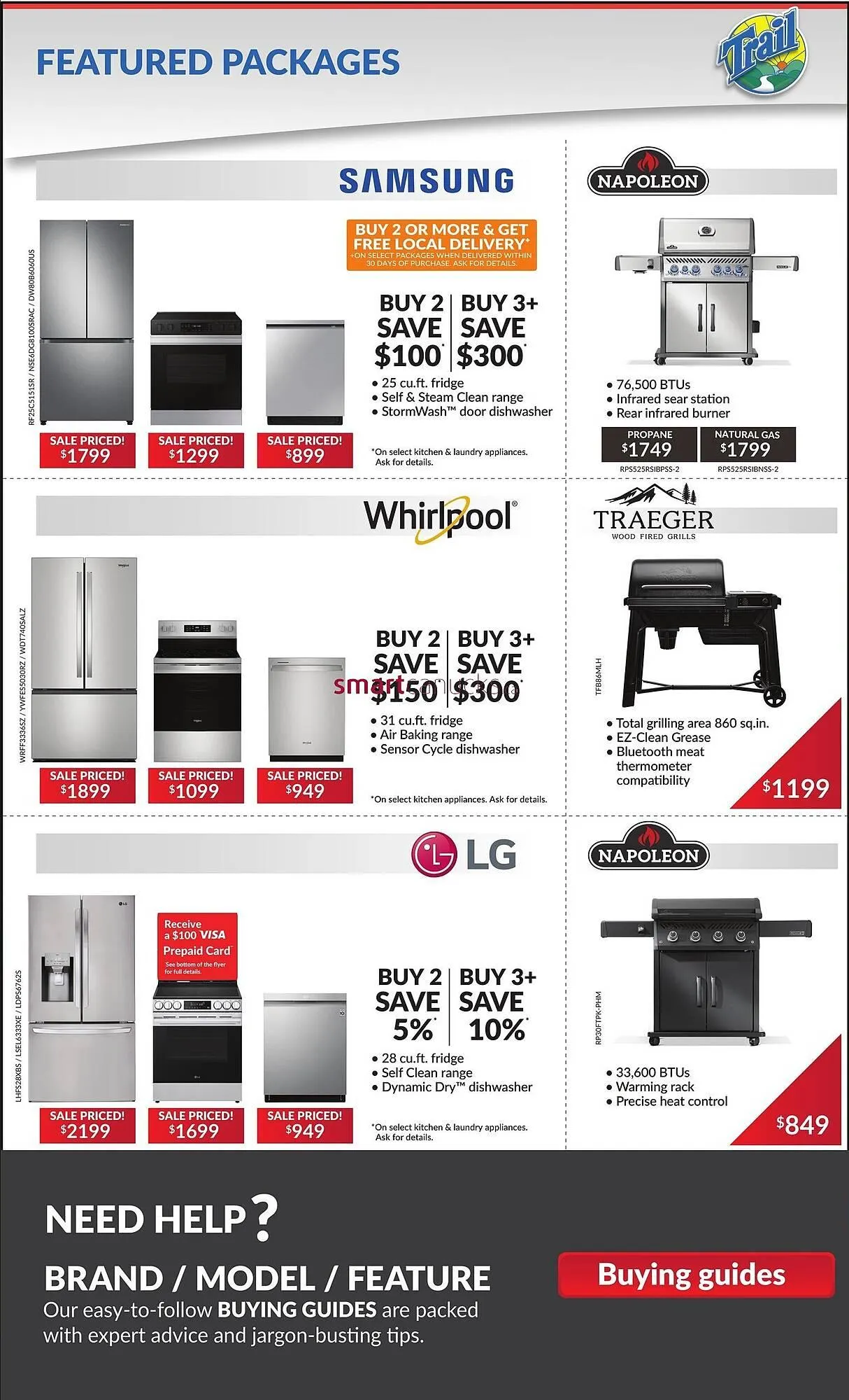 Trail Appliances flyer from September 12 to October 1 2025 - flyer page 8