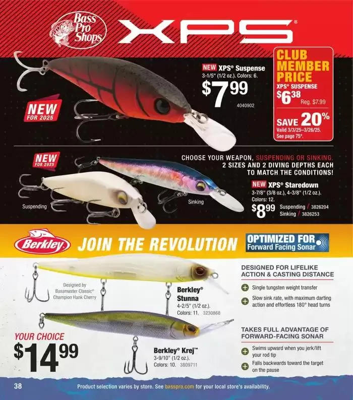 Fishing Specialist Catalog from March 5 to April 3 2025 - flyer page 39