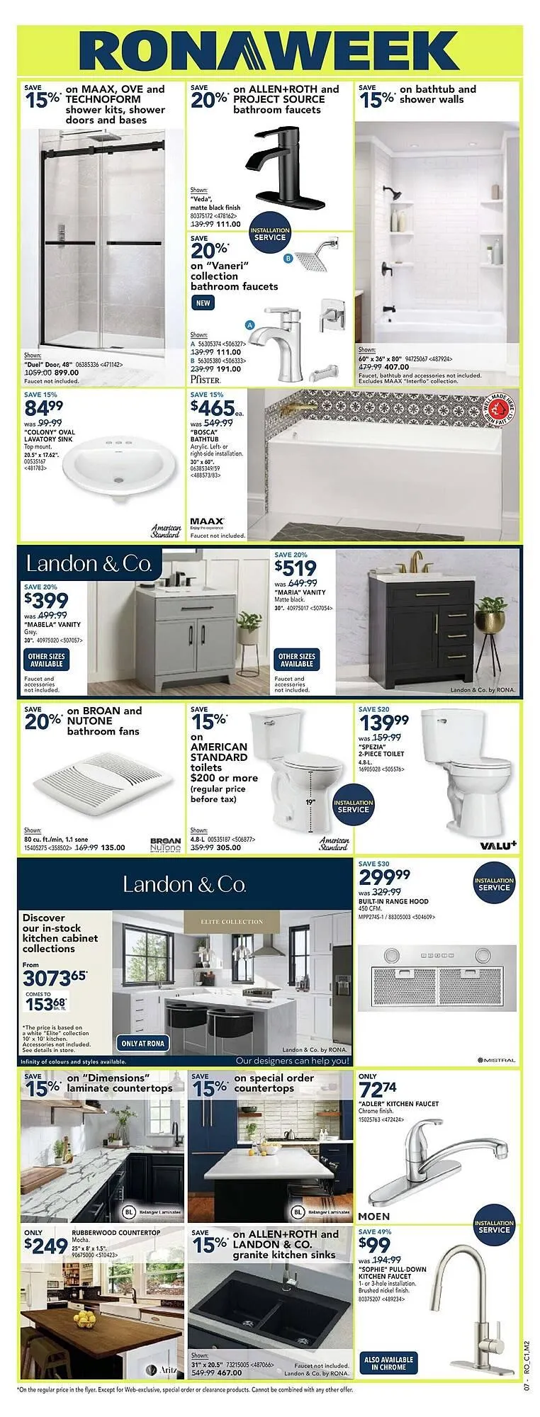 RONA flyer from April 3 to April 17 2025 - flyer page 11