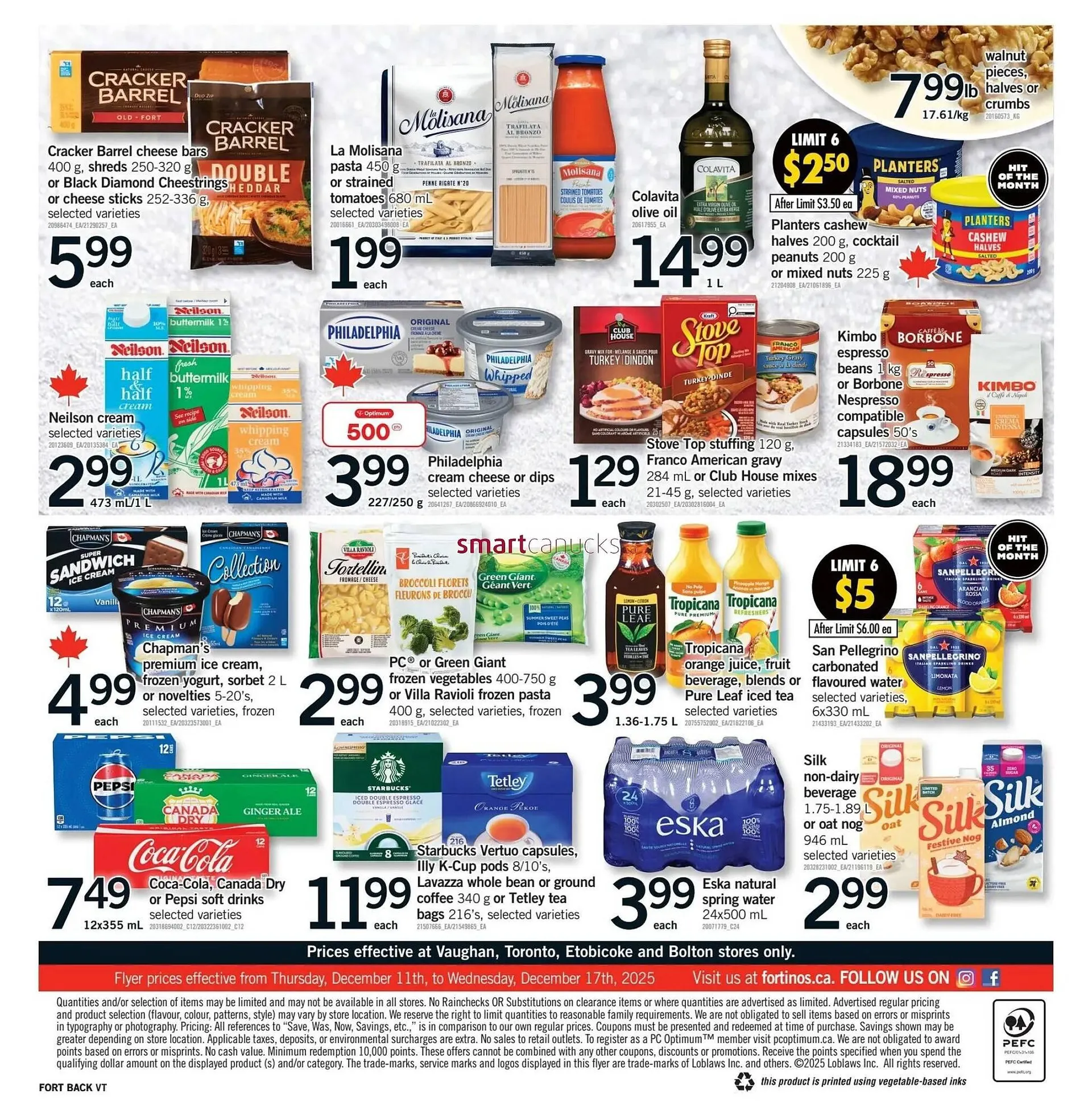 Fortinos flyer from December 11 to December 17 2025 - flyer page 2