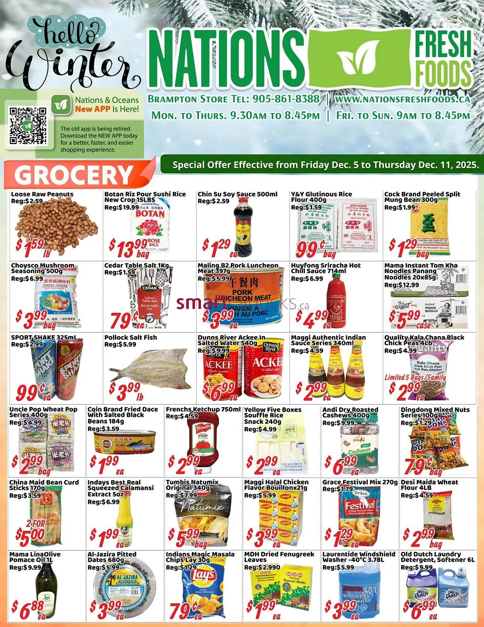 Nations Fresh Foods flyer from December 4 to December 10 2025 - flyer page 1