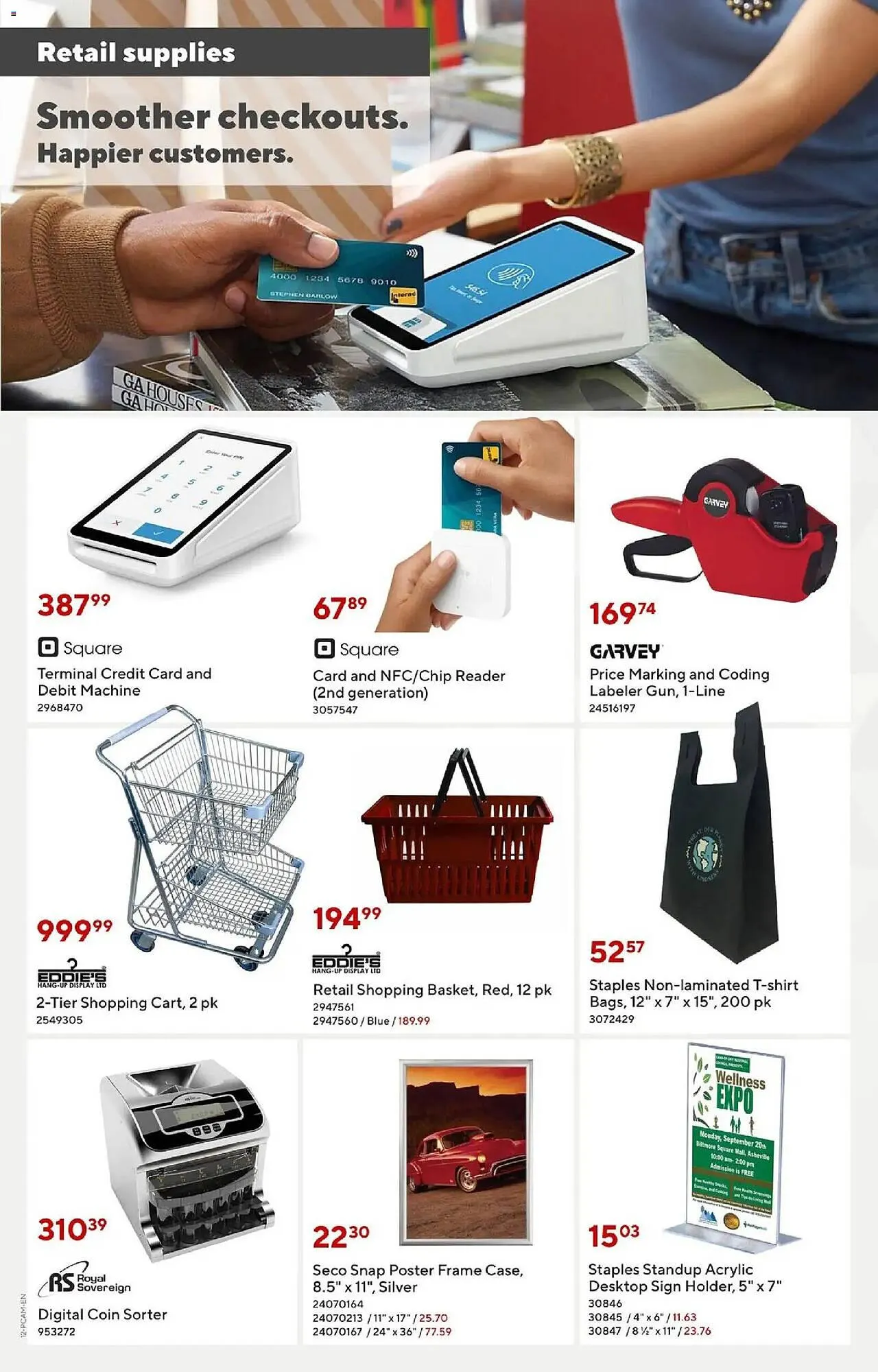 Staples flyer from March 6 to March 20 2026 - flyer page 12