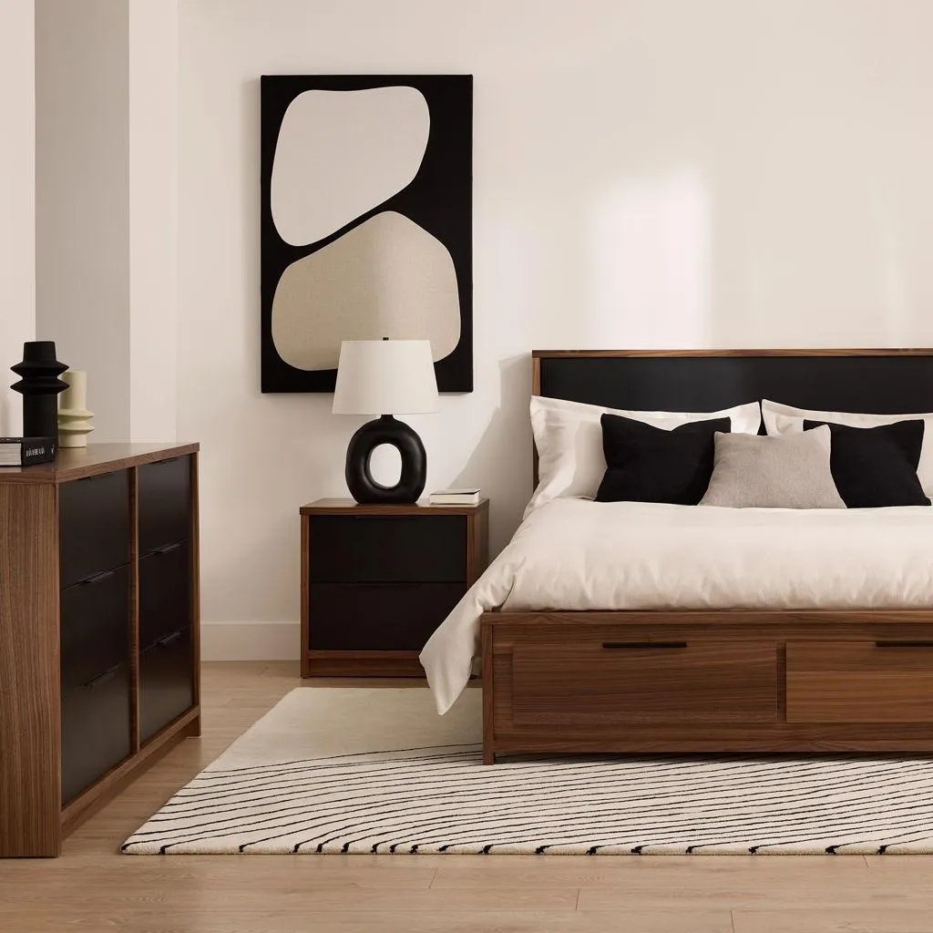 Mobilier de chambre à coucher série 4500 - Très grand lit