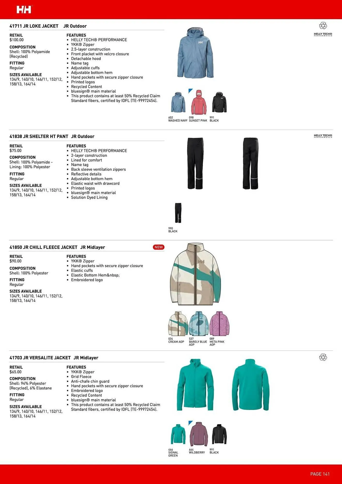 Helly Hansen flyer from March 12 to May 31 2026 - flyer page 141