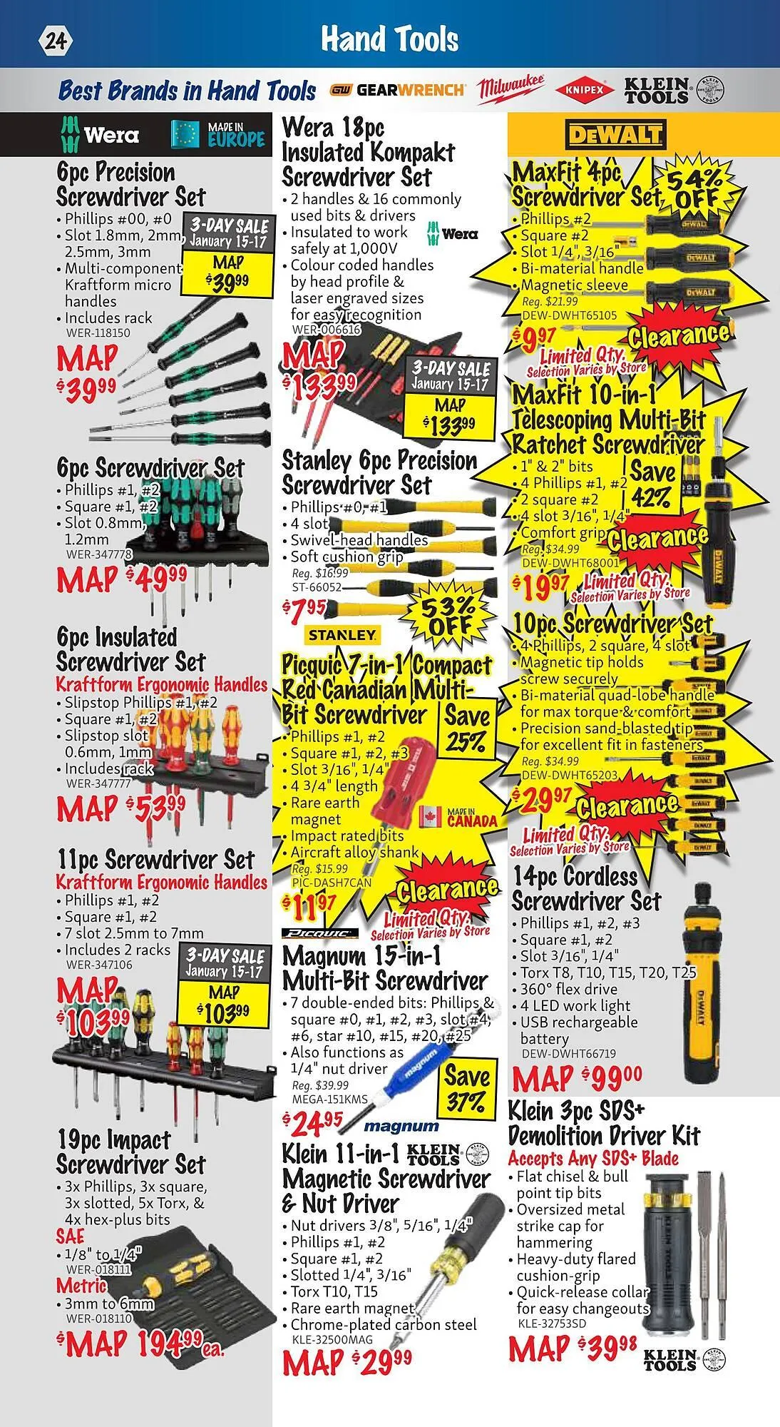 KMS Tools flyer from January 1 to January 31 2026 - flyer page 24