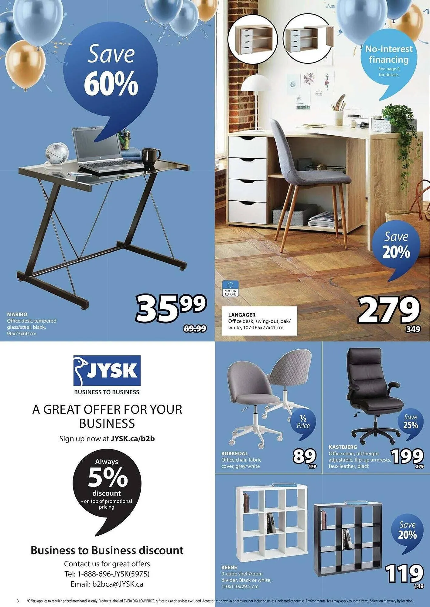 JYSK flyer from March 27 to April 3 2025 - flyer page 8