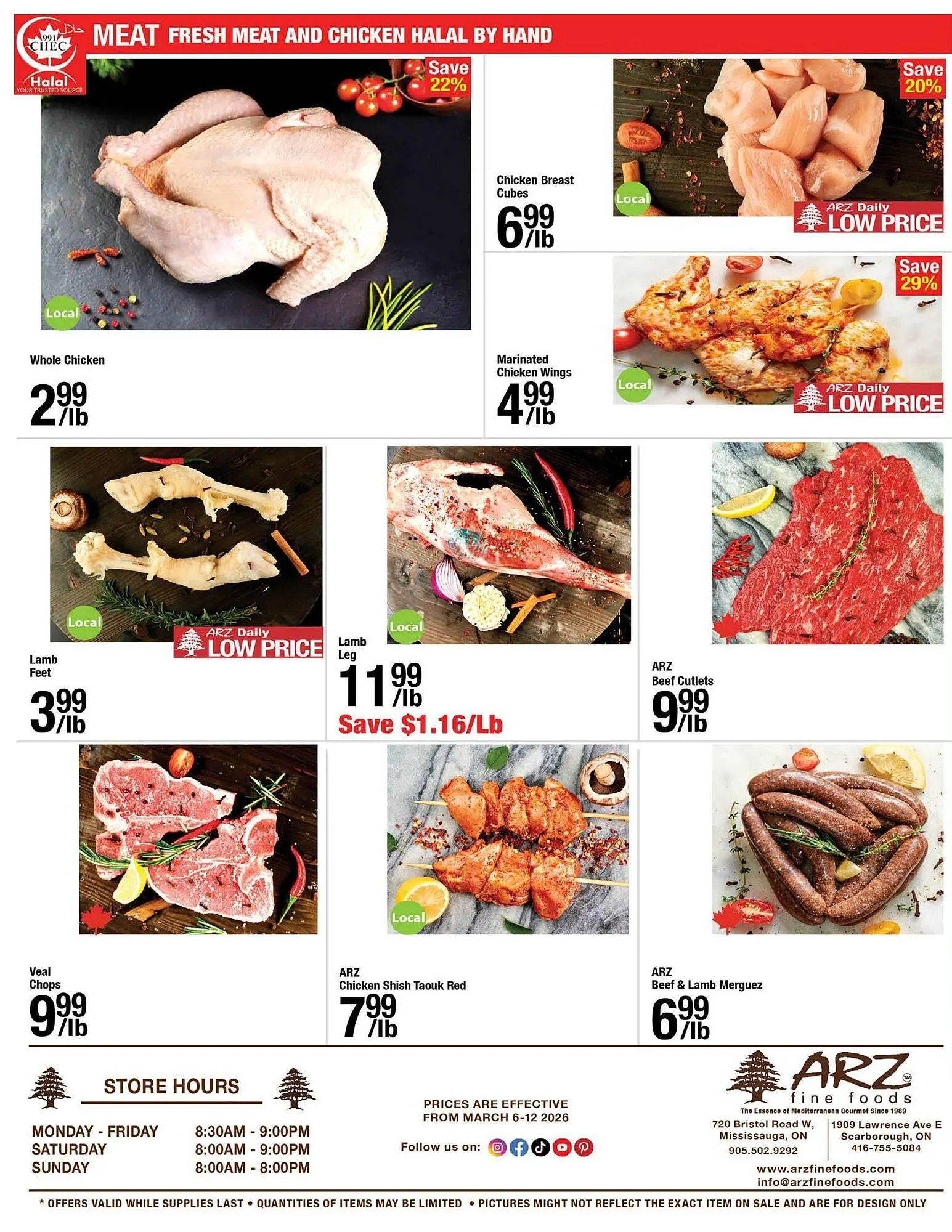 Arz Fine Foods flyer from March 6 to March 12 2026 - flyer page 12