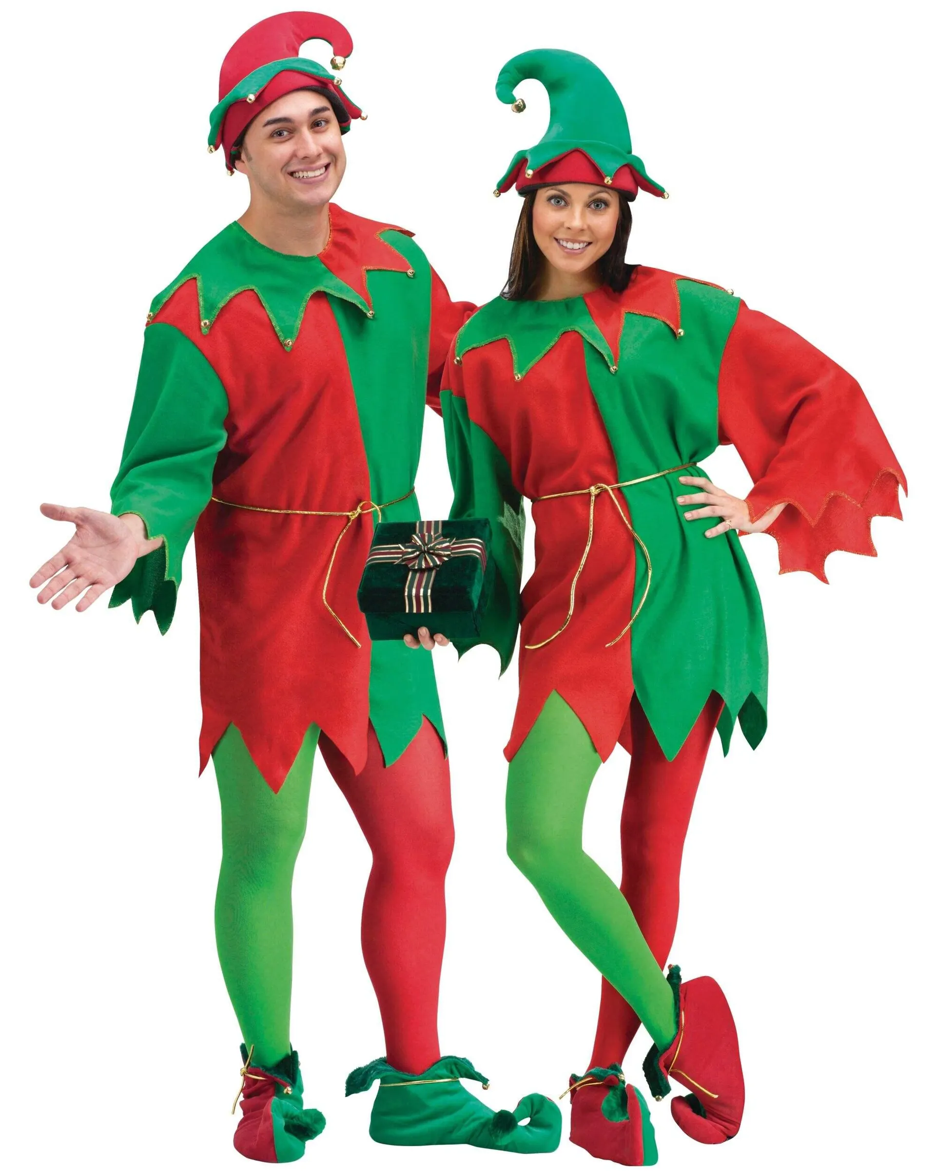 Adult Christmas Elf Costume Set