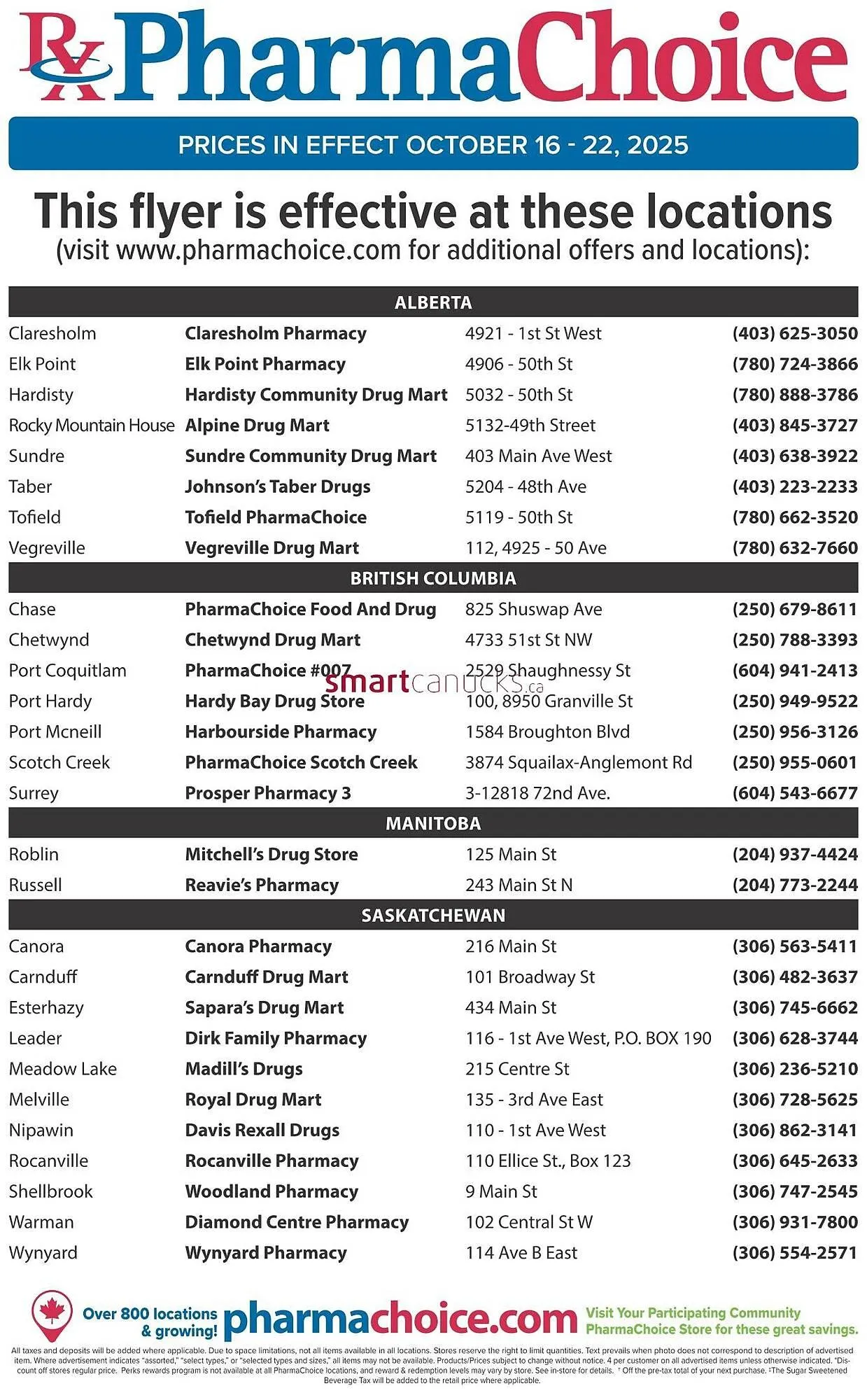 PharmaChoice flyer from October 16 to October 22 2025 - flyer page 9