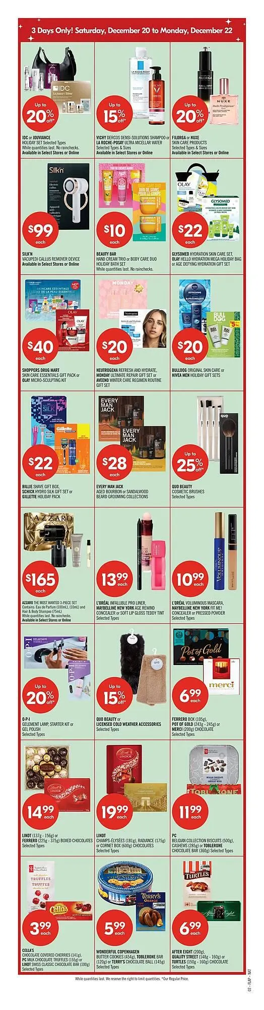Shoppers Drug Mart flyer from December 20 to December 22 2025 - flyer page 2