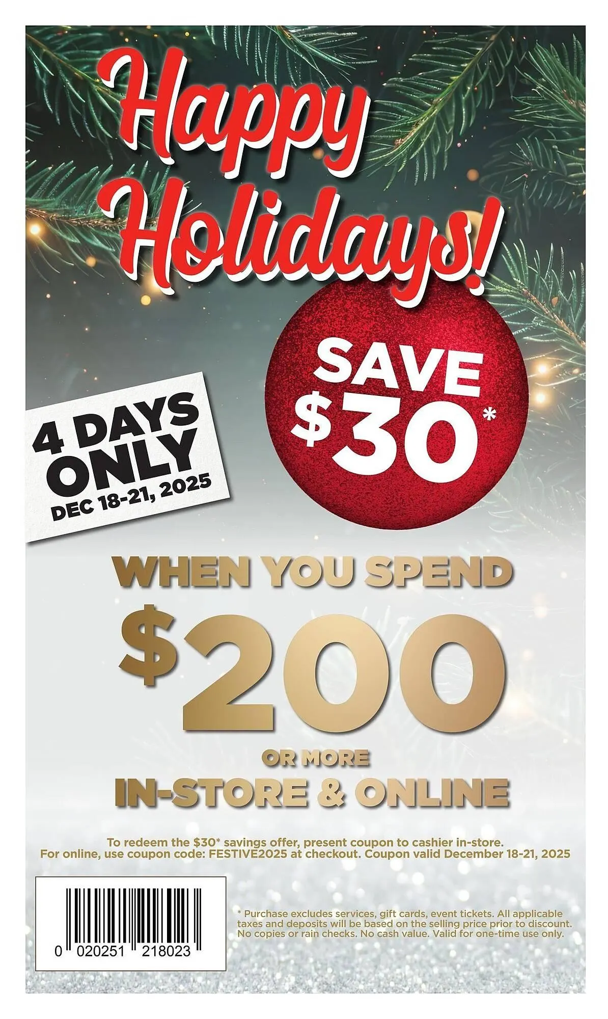 Calgary Co-op flyer from December 18 to December 22 2025 - flyer page 2