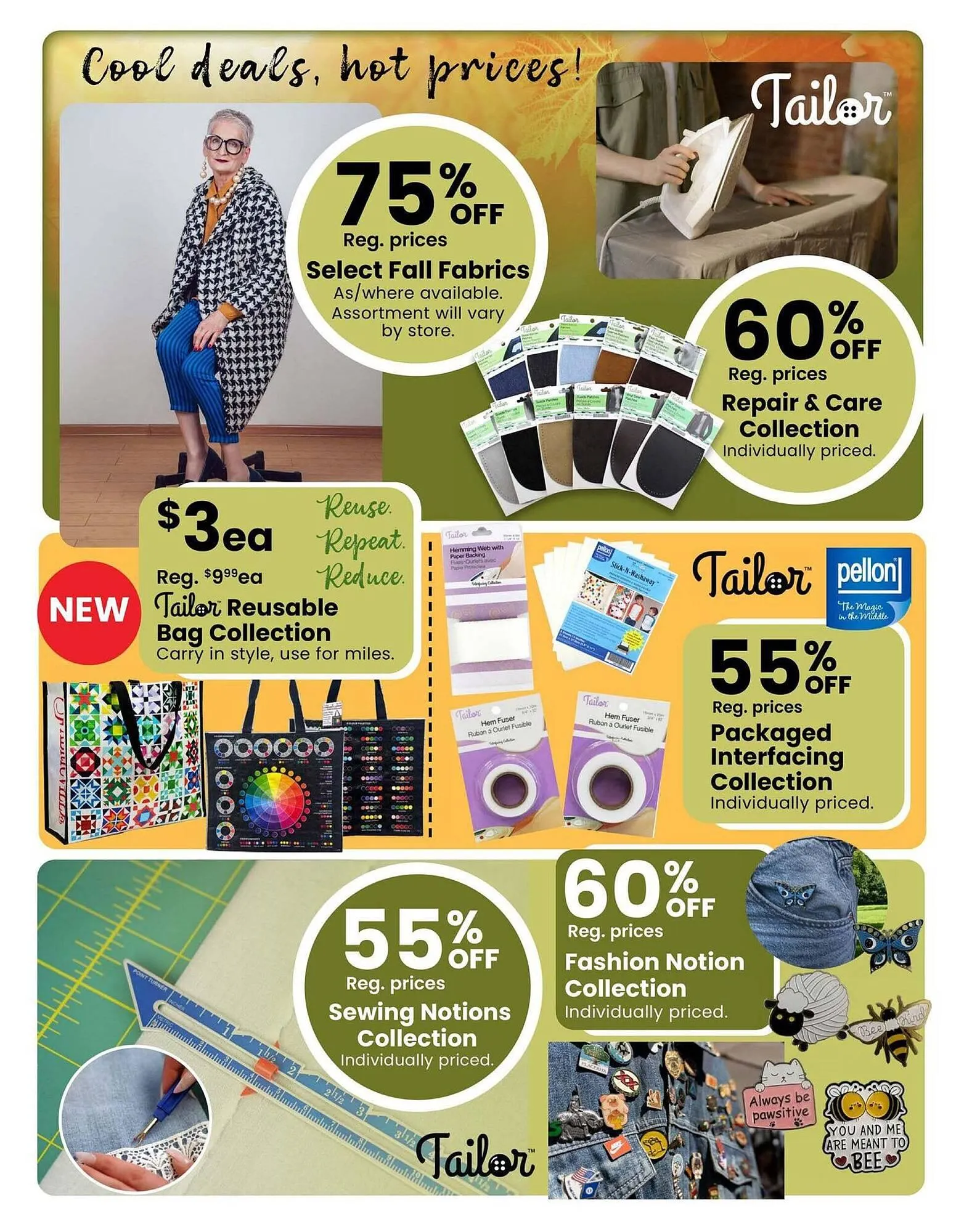 Fabricland flyer from September 2 to October 1 2025 - flyer page 15