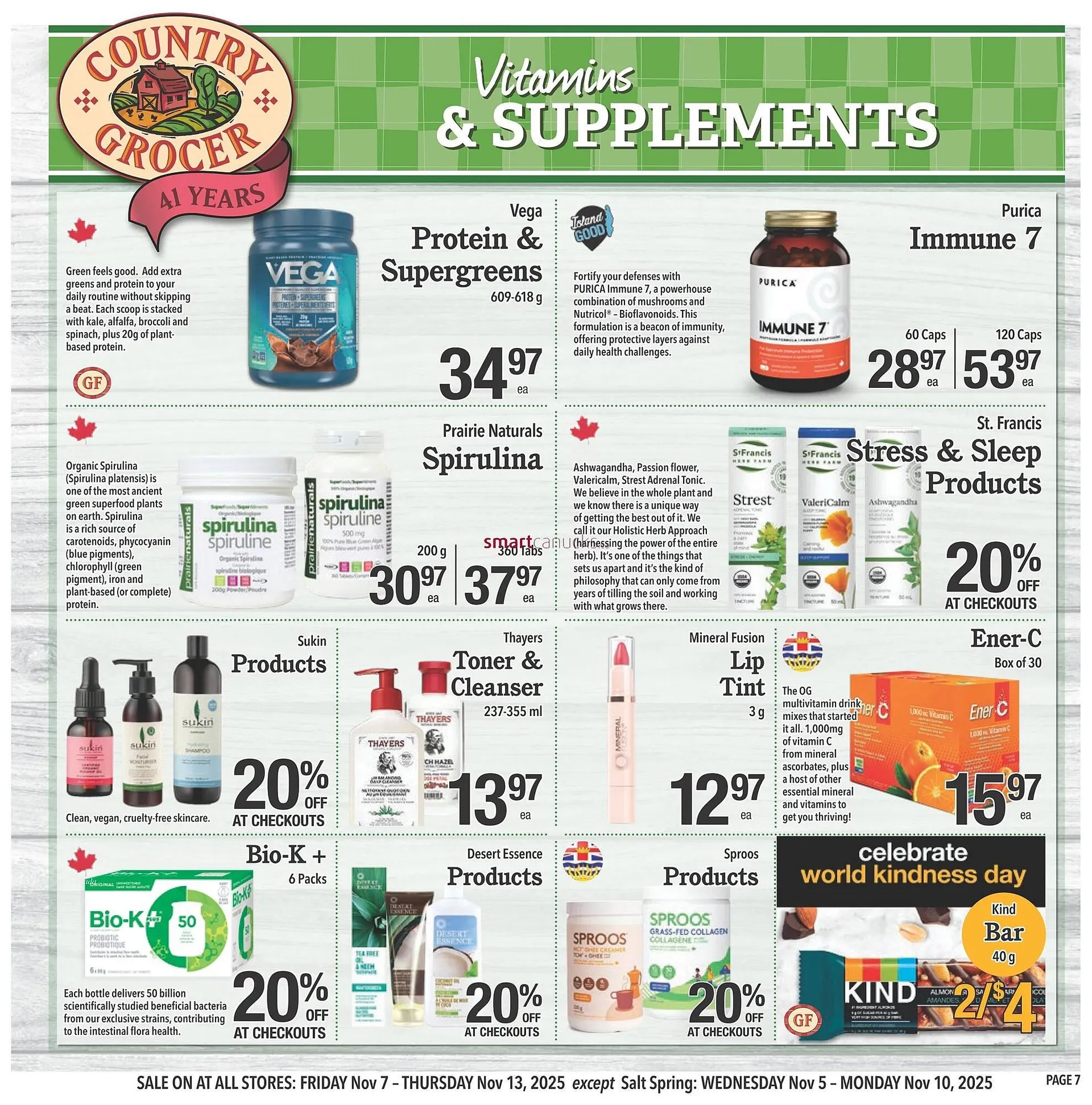 Country Grocer flyer from November 6 to November 12 2025 - flyer page 7