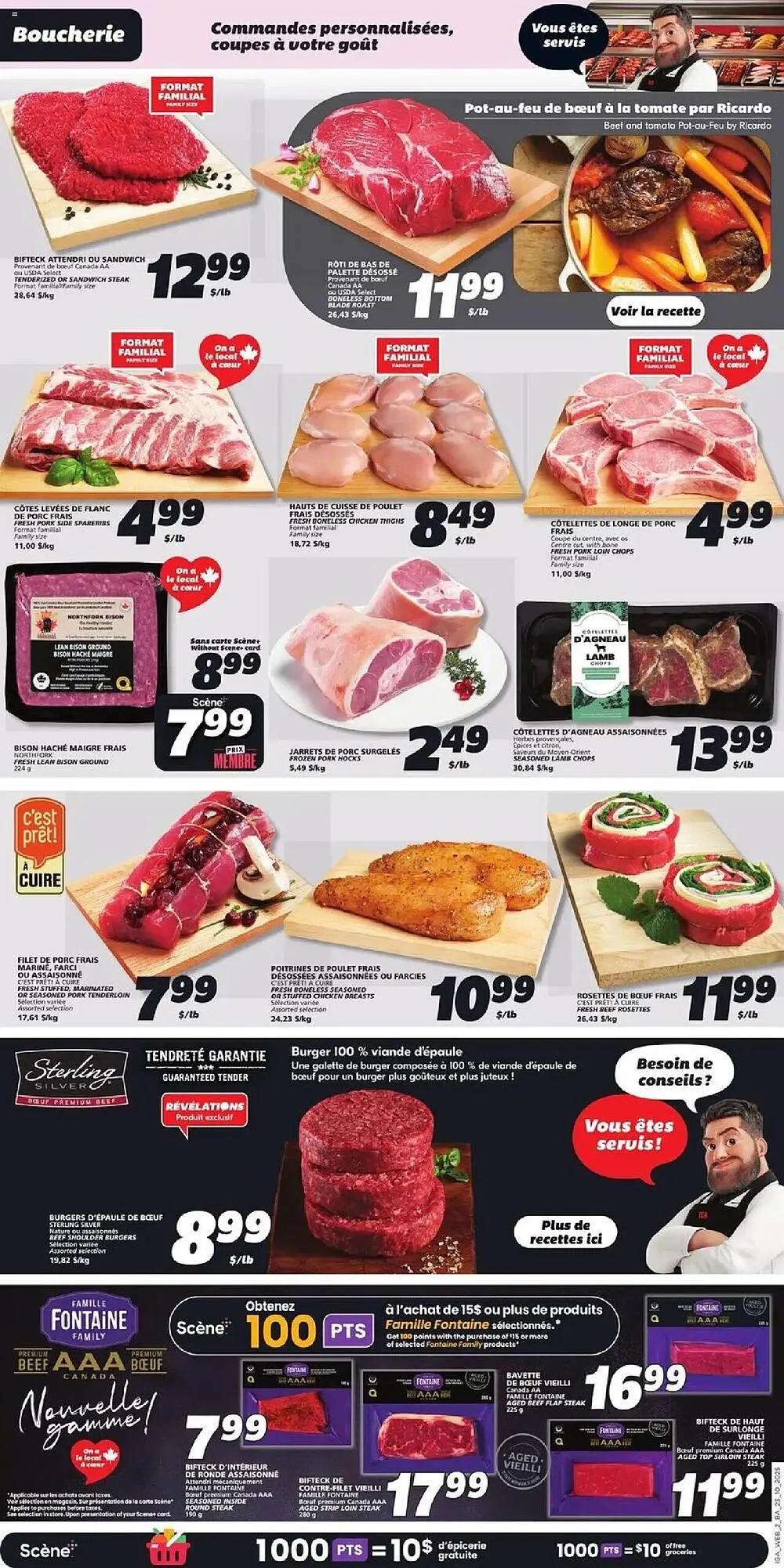 IGA flyer from October 23 to October 29 2025 - flyer page 4