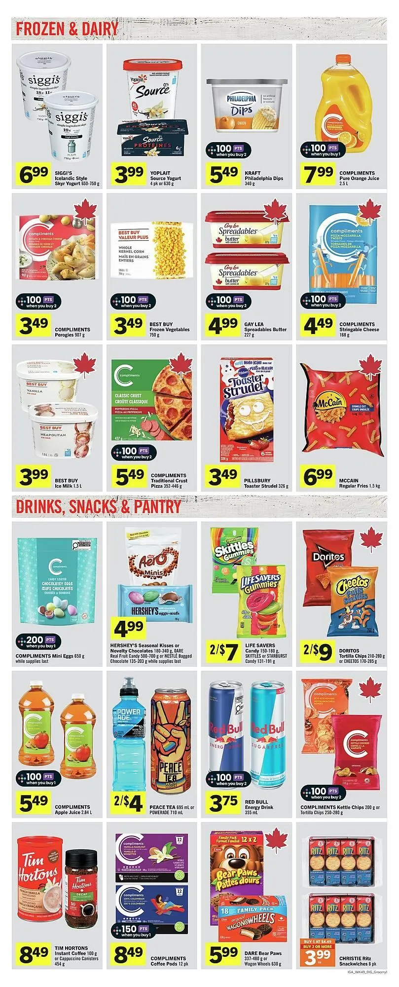 IGA flyer from April 3 to April 17 2025 - flyer page 5