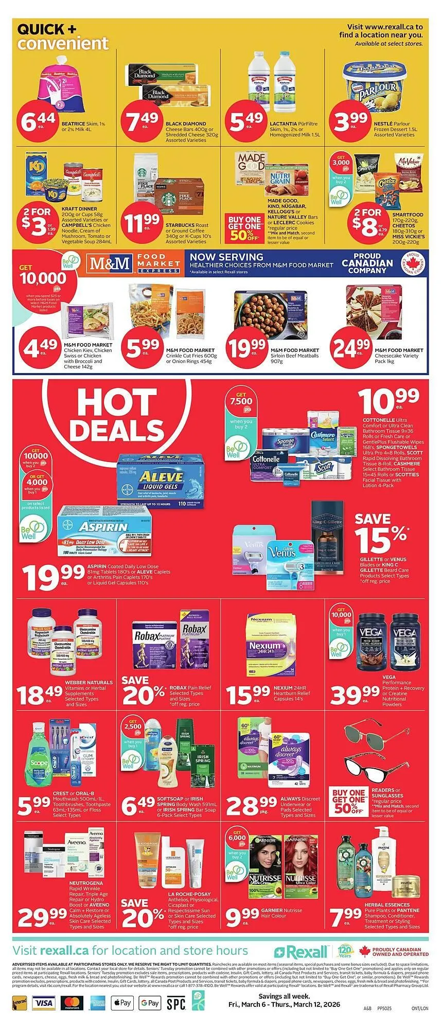 Rexall flyer from March 6 to March 13 2026 - flyer page 3