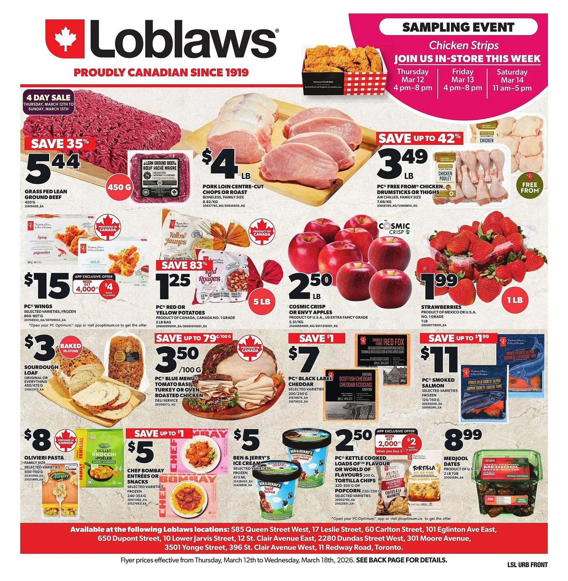 Loblaws flyer from March 12 to March 18 2026 - flyer page 1