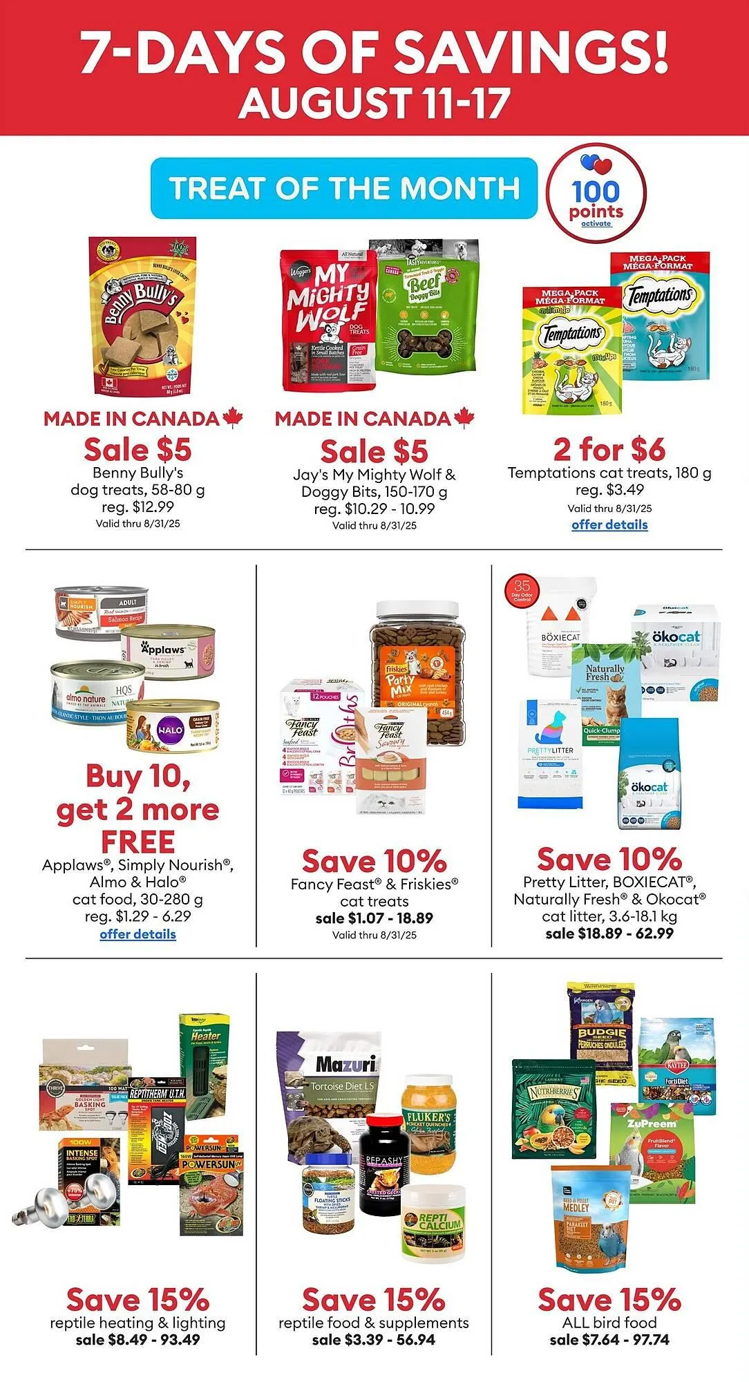 Petsmart flyer from August 10 to August 16 2025 - flyer page 3