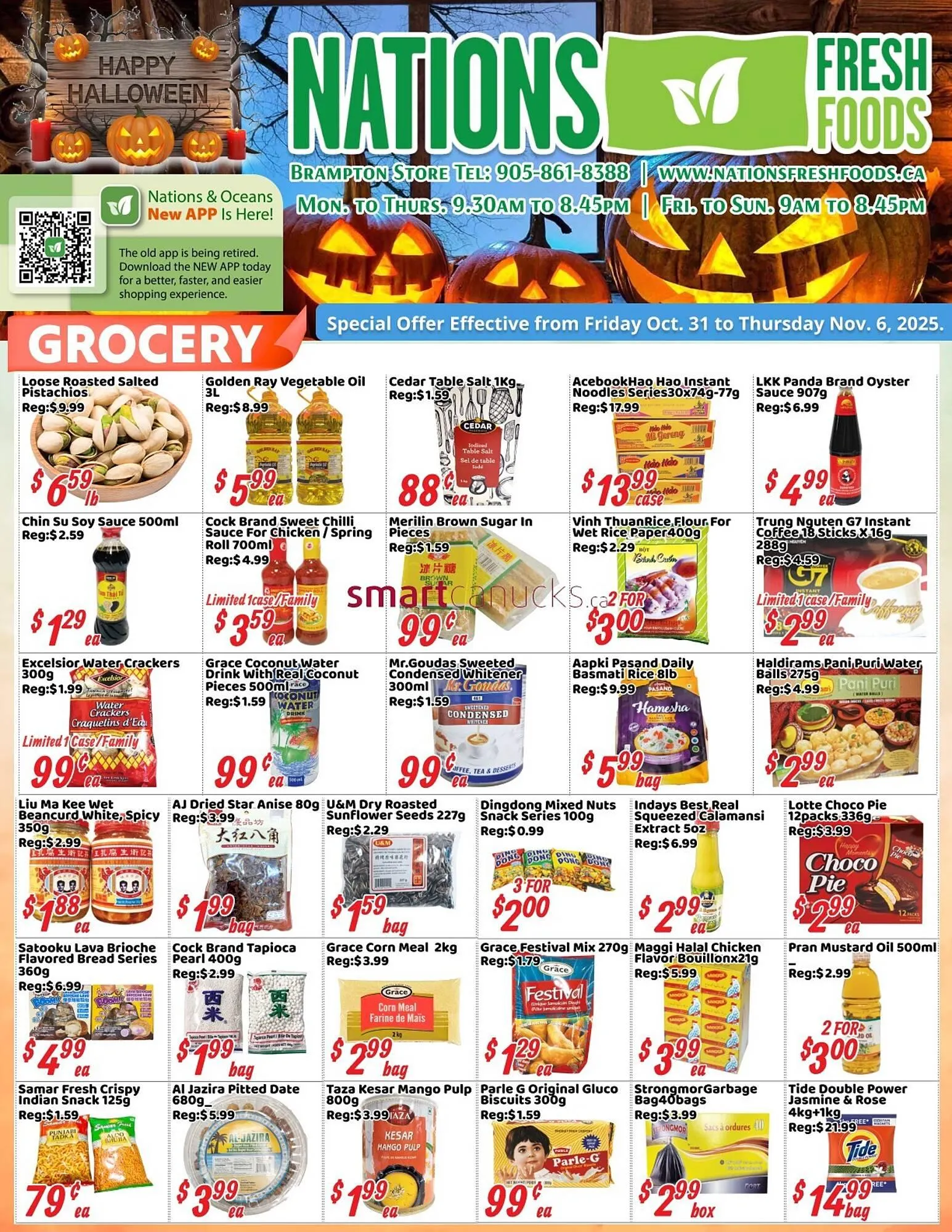 Nations Fresh Foods flyer from October 31 to November 6 2025 - flyer page 1