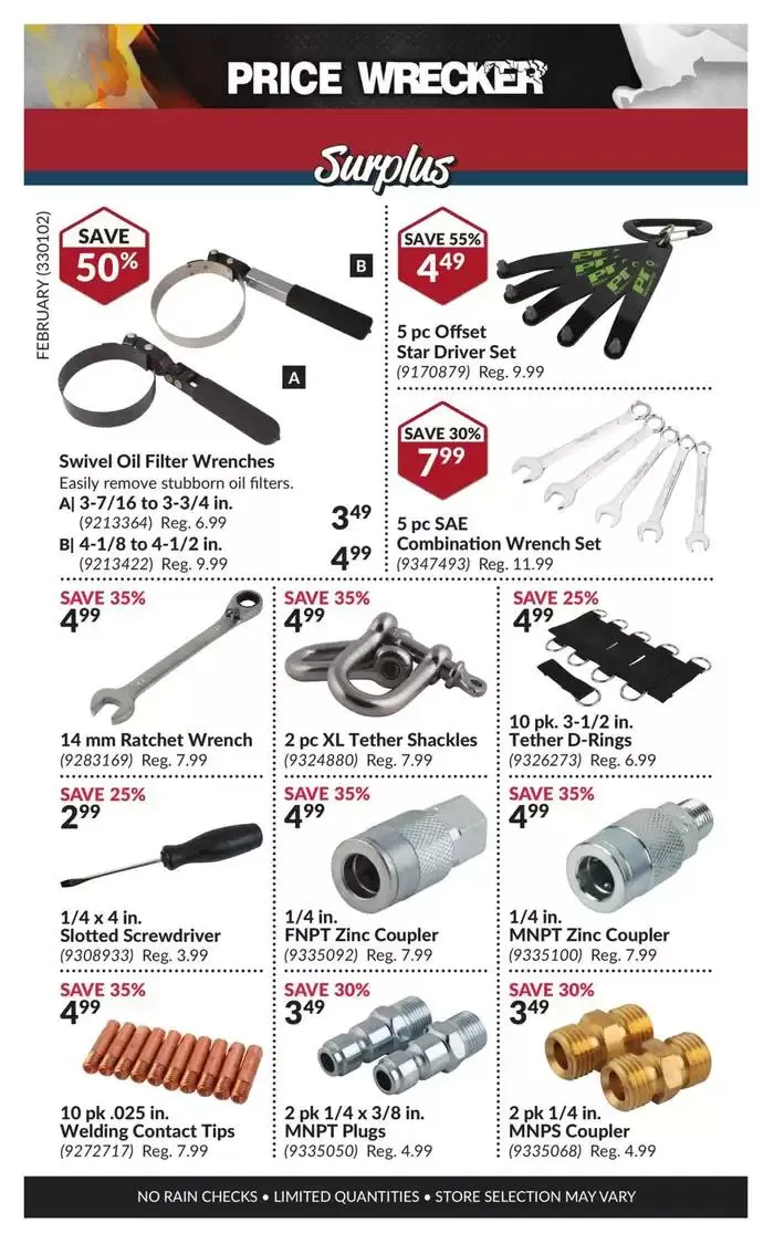 Current deals and offers from February 1 to February 28 2025 - flyer page 9
