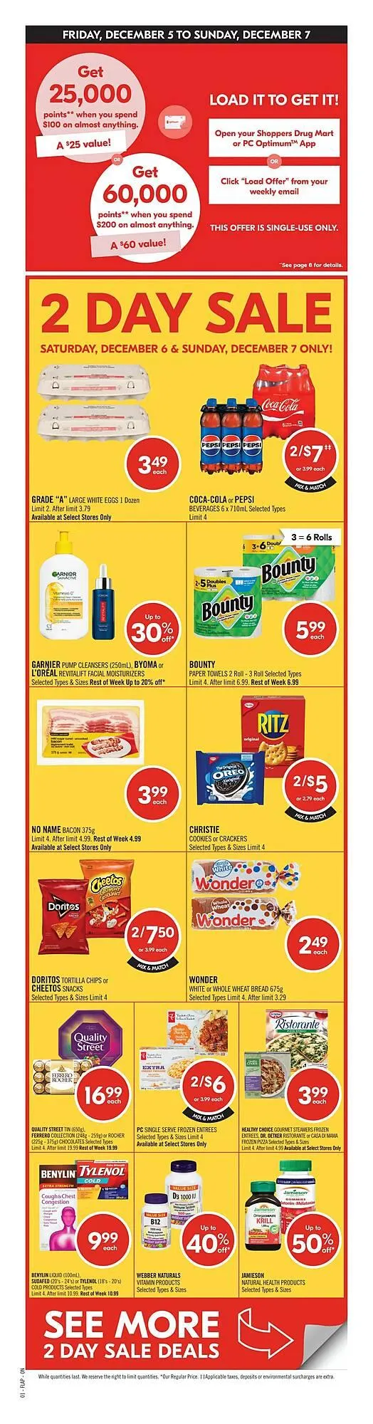 Shoppers Drug Mart flyer from December 4 to December 17 2025 - flyer page 1