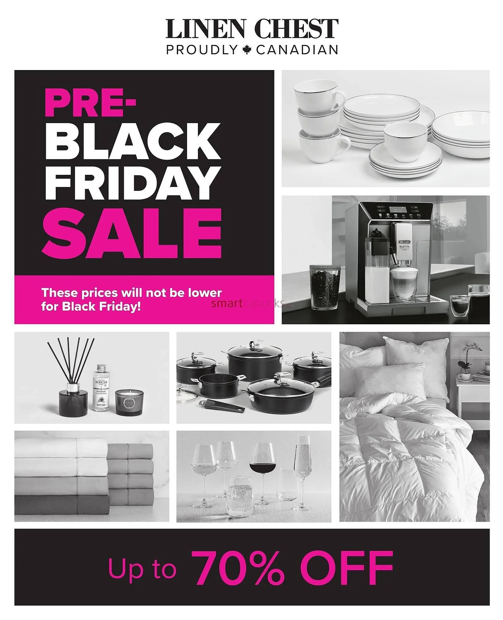 Linen Chest flyer from November 13 to November 19 2025 - flyer page 1