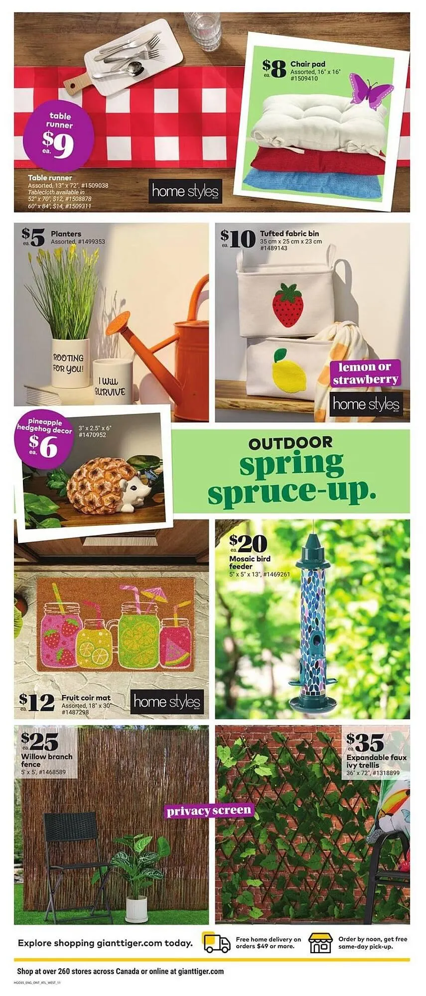 Giant Tiger flyer from April 3 to April 9 2025 - flyer page 13