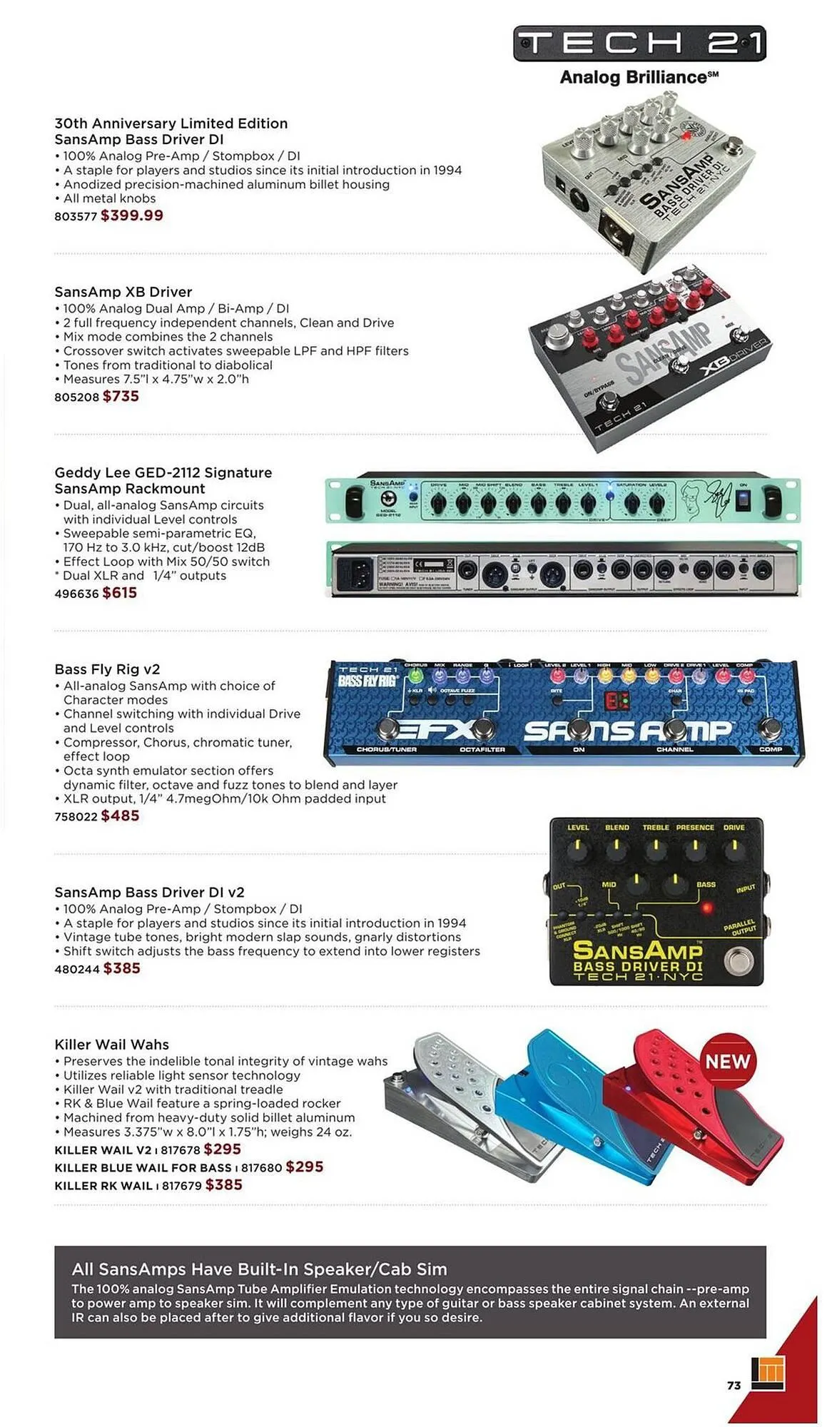 Long & McQuade flyer from November 5 to July 31 2026 - flyer page 73