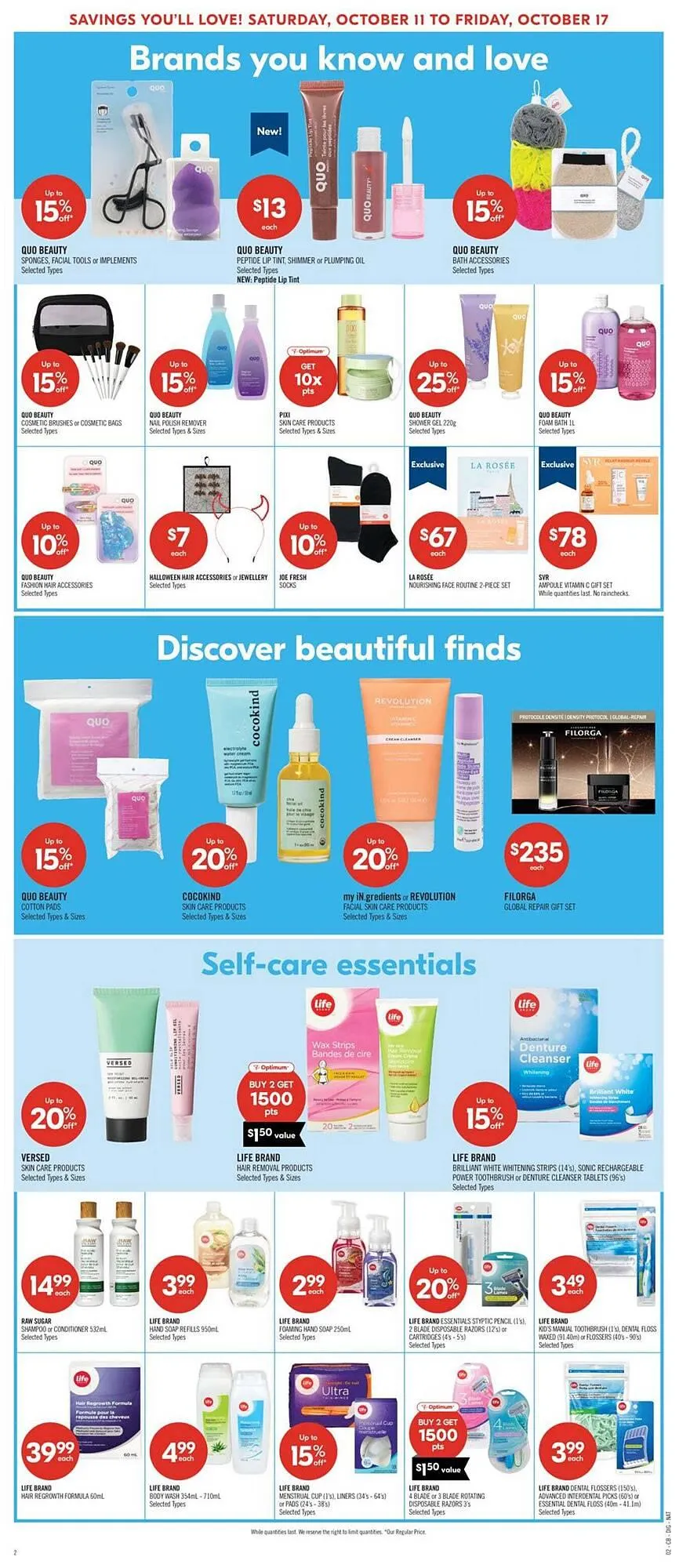 Shoppers Drug Mart flyer from October 11 to October 17 2025 - flyer page 16