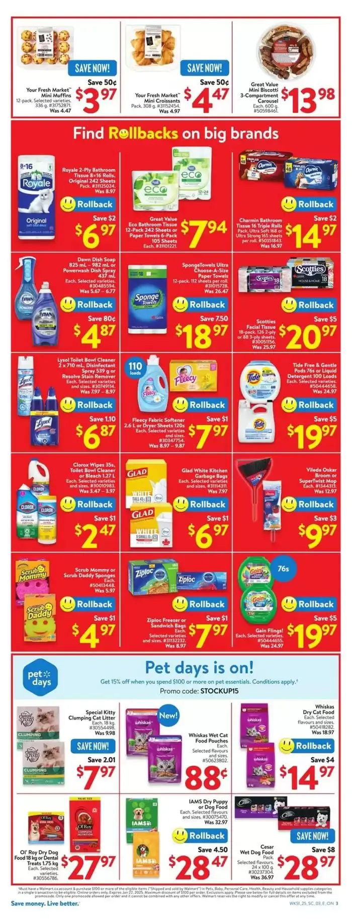 Walmart flyer from January 9 to January 15 2025 - flyer page 4