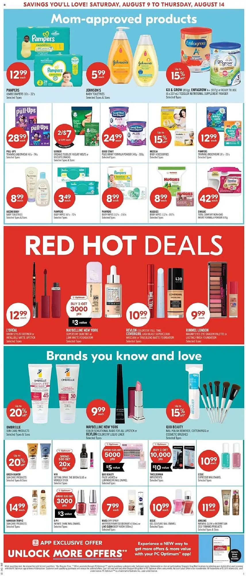 Shoppers Drug Mart flyer from August 9 to August 10 2025 - flyer page 8