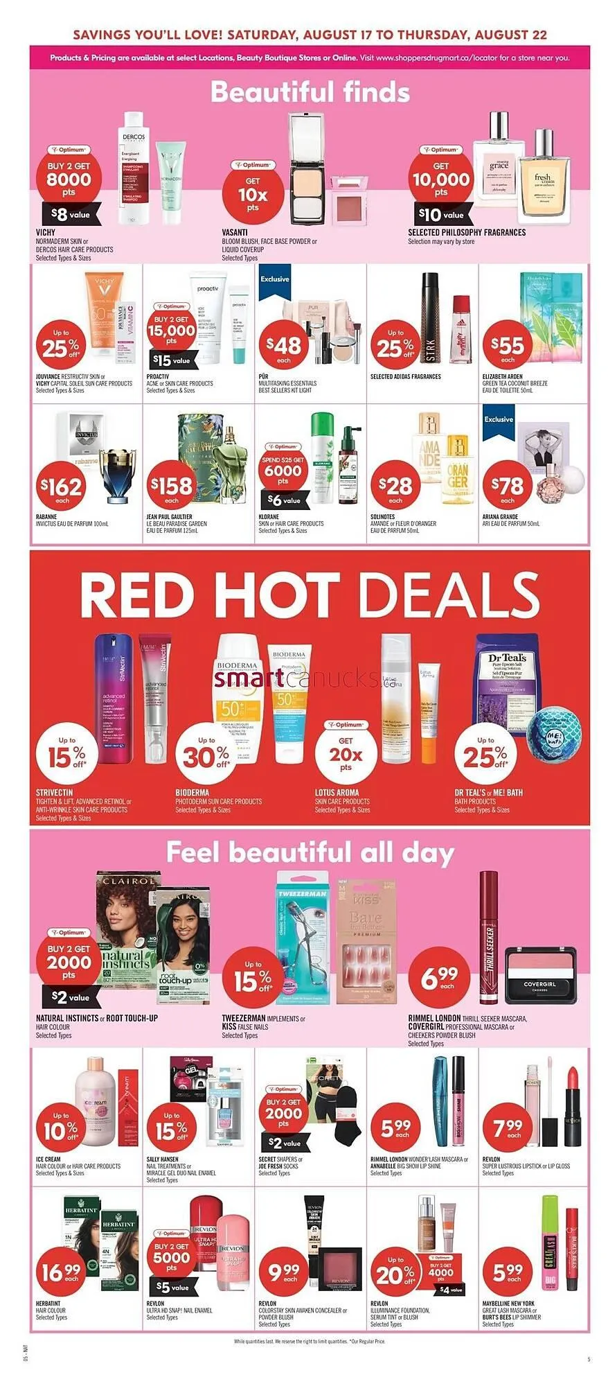 Shoppers Drug Mart flyer from August 15 to August 21 2024 - flyer page 13