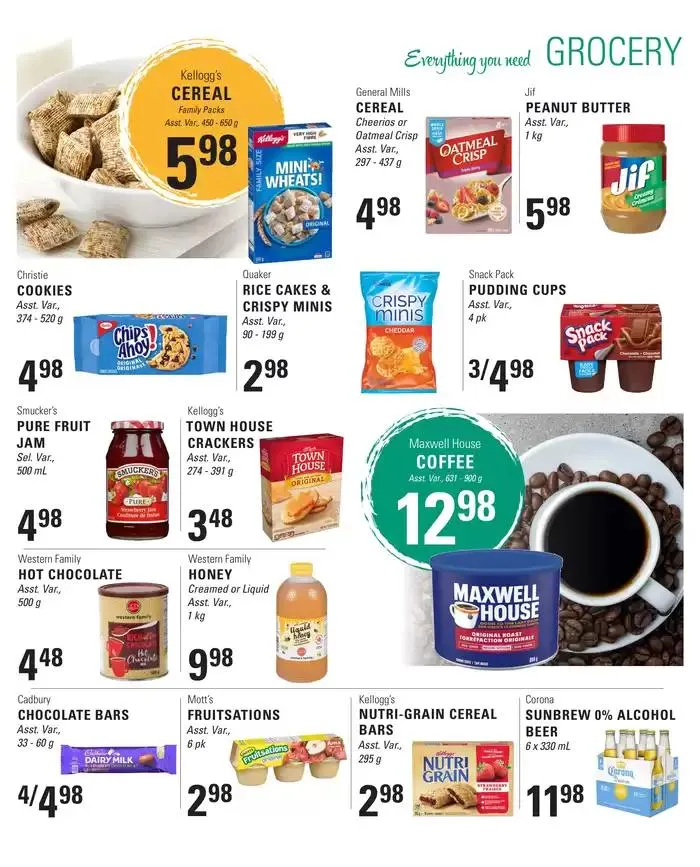 Current deals and offers from March 17 to March 22 2025 - flyer page 3