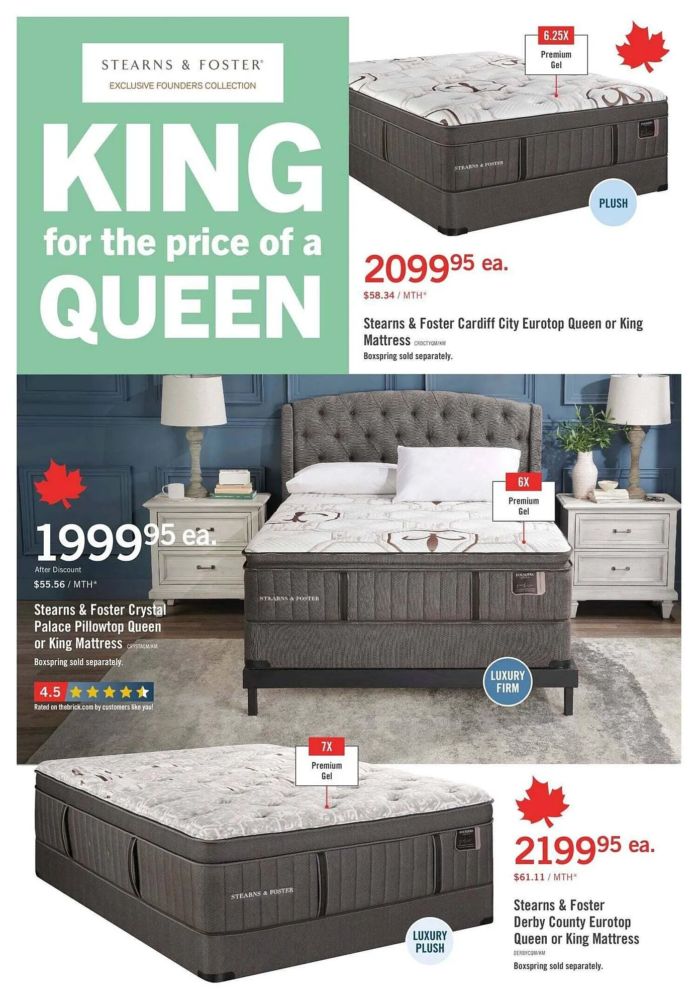 The Brick flyer from April 1 to April 18 2025 - flyer page 4