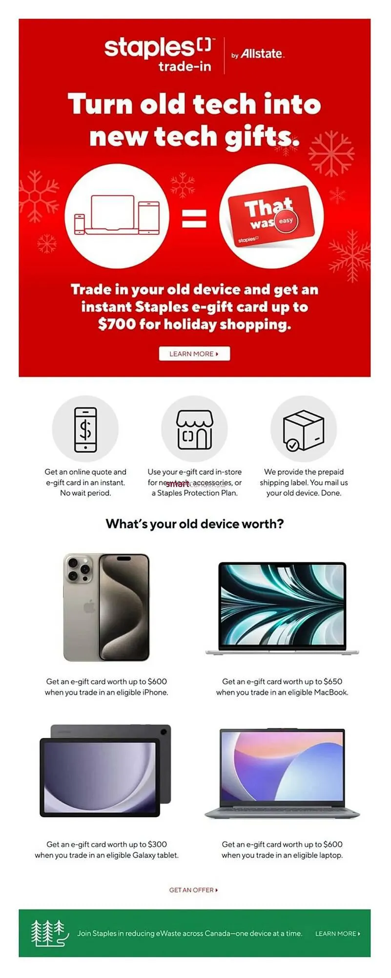 Staples flyer from November 20 to November 27 2025 - flyer page 17