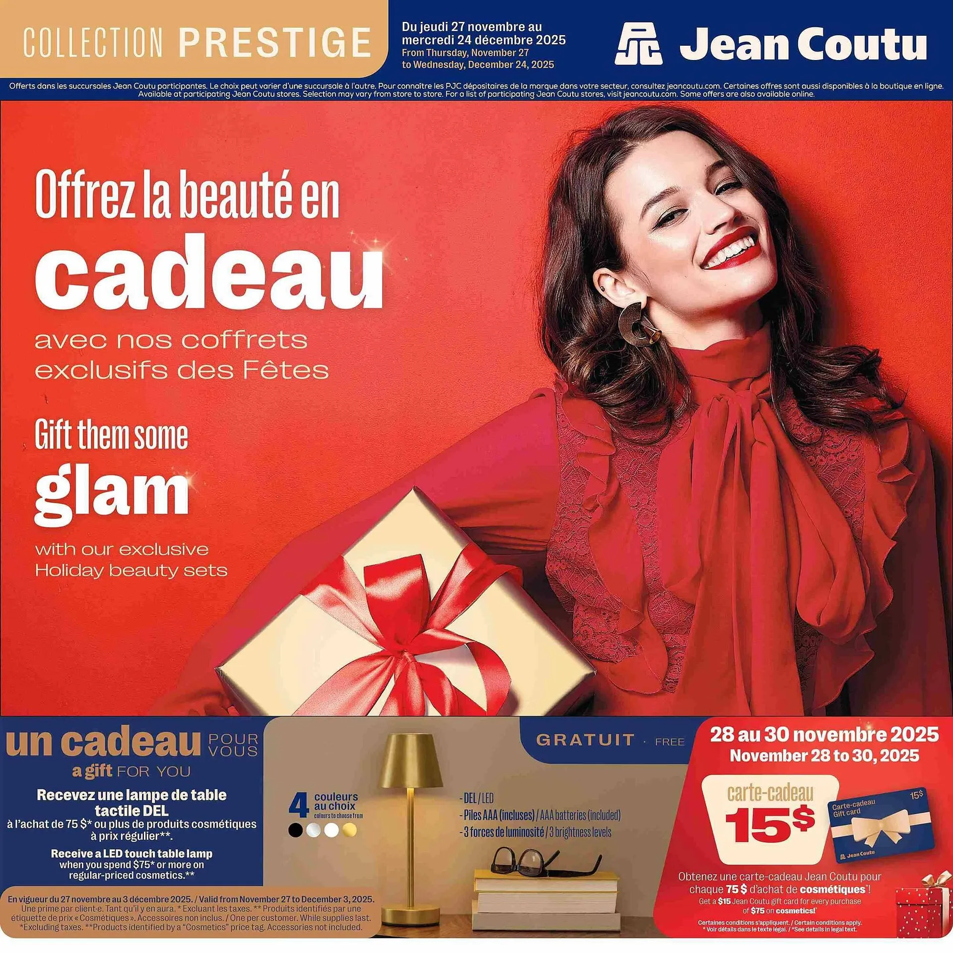 Jean Coutu flyer from November 27 to December 3 2025 - flyer page 1
