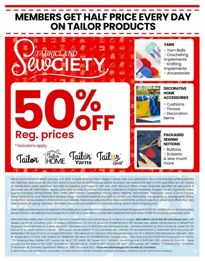 Flyer from January 2 to January 31 2025 - flyer page 16