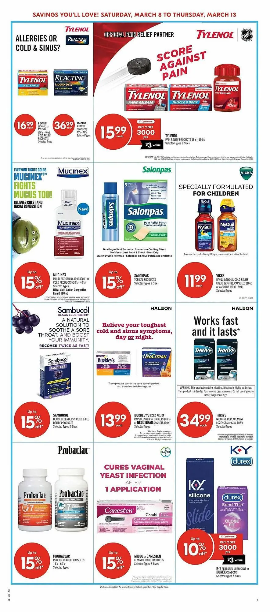 Shoppers Drug Mart flyer from March 6 to March 13 2025 - flyer page 14