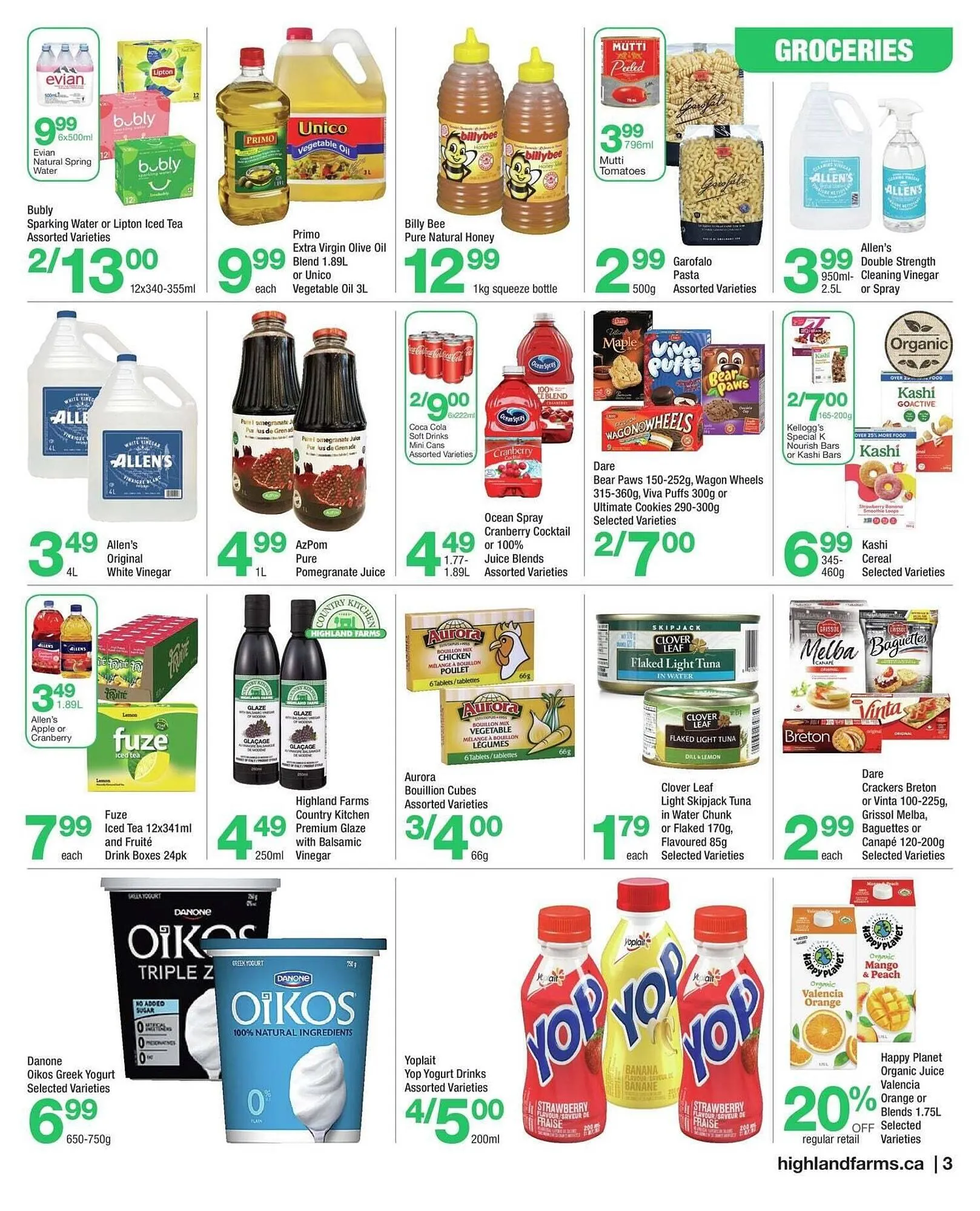 Highland Farms flyer from November 27 to December 11 2025 - flyer page 3