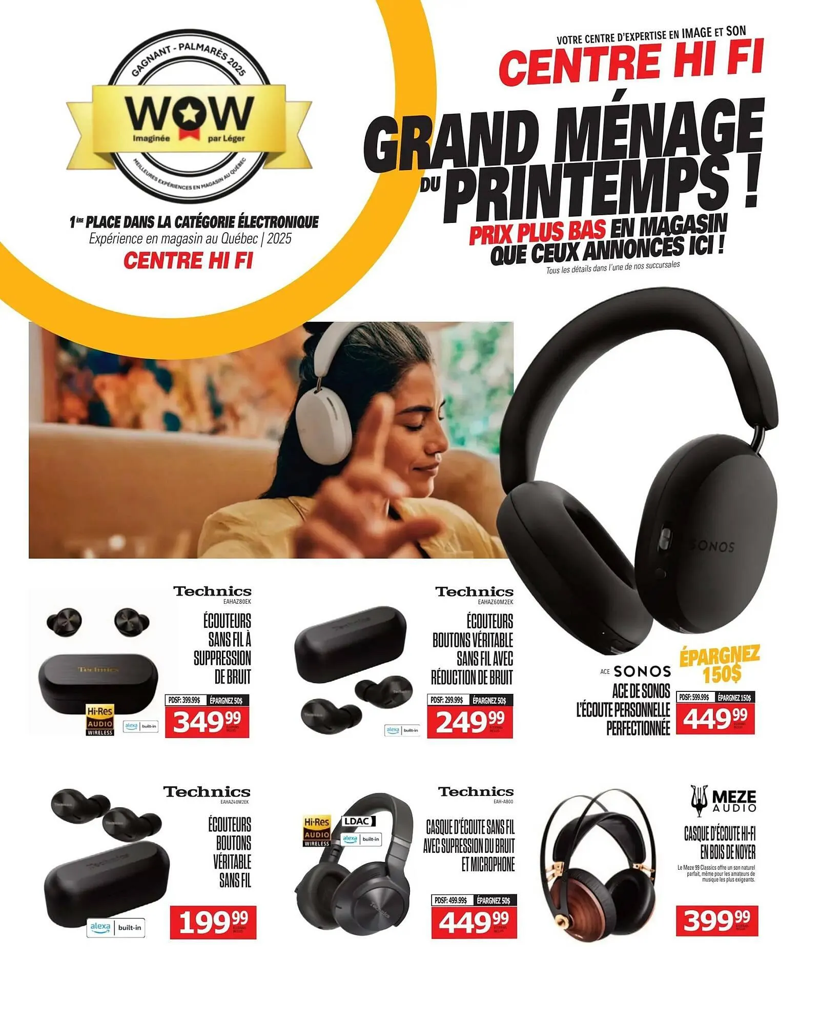 Centre Hi-Fi flyer from April 4 to April 6 2025 - flyer page 27